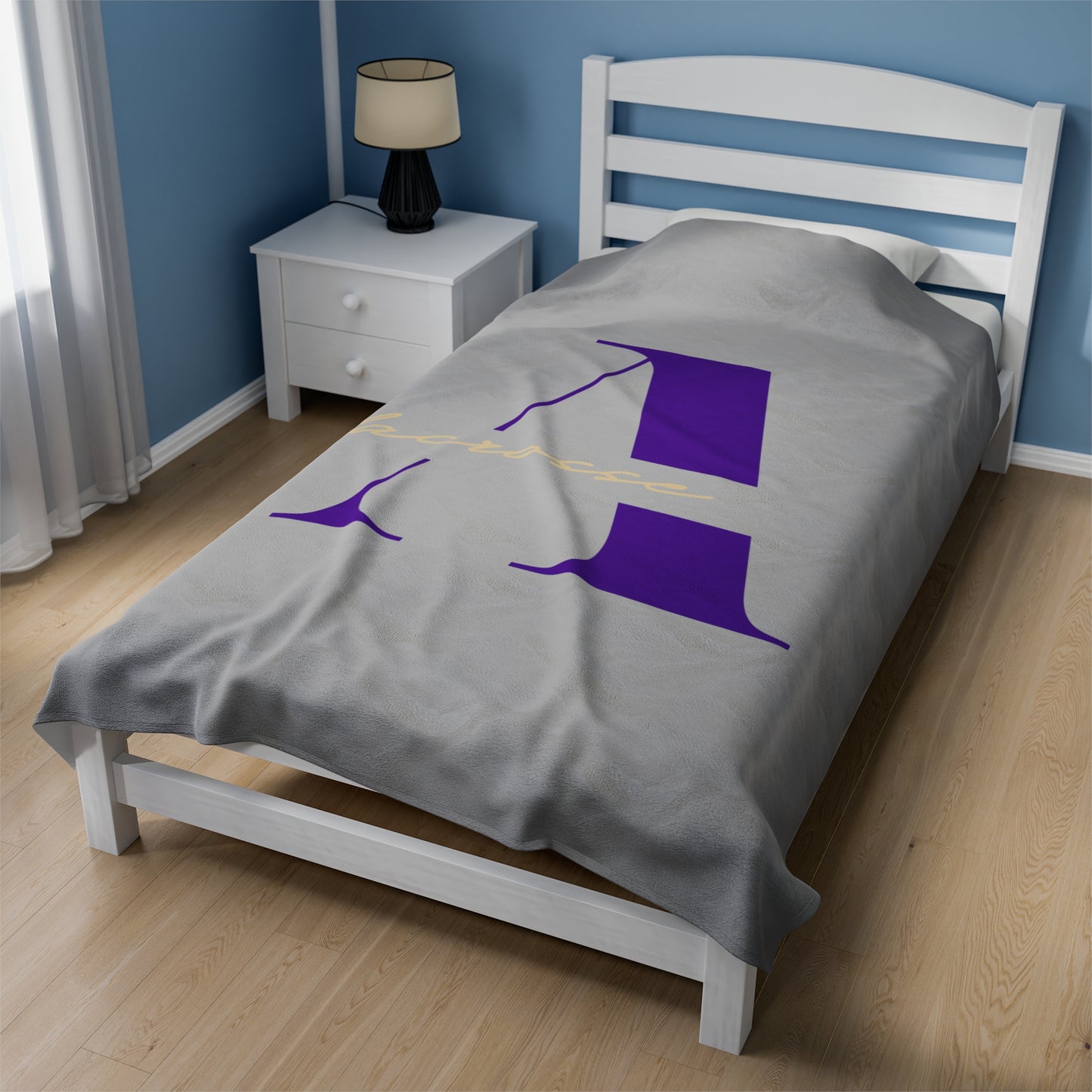 Amsterdam Lacrosse Velveteen Plush Blanket (60 x 80)