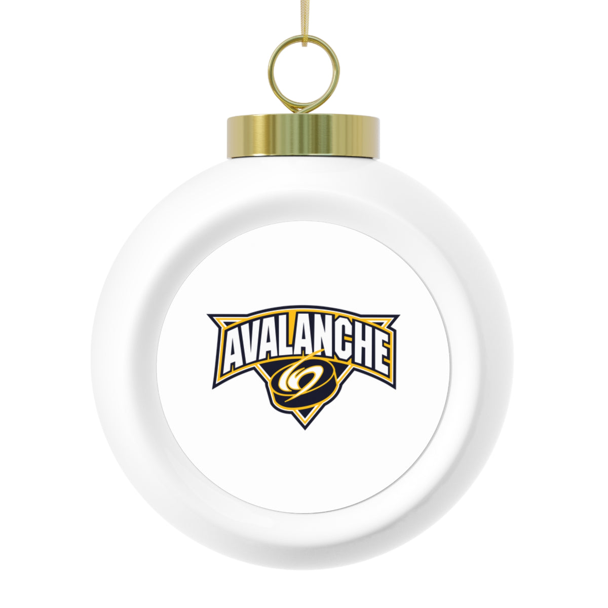North Jersey Avalanche Christmas Ball Ornament