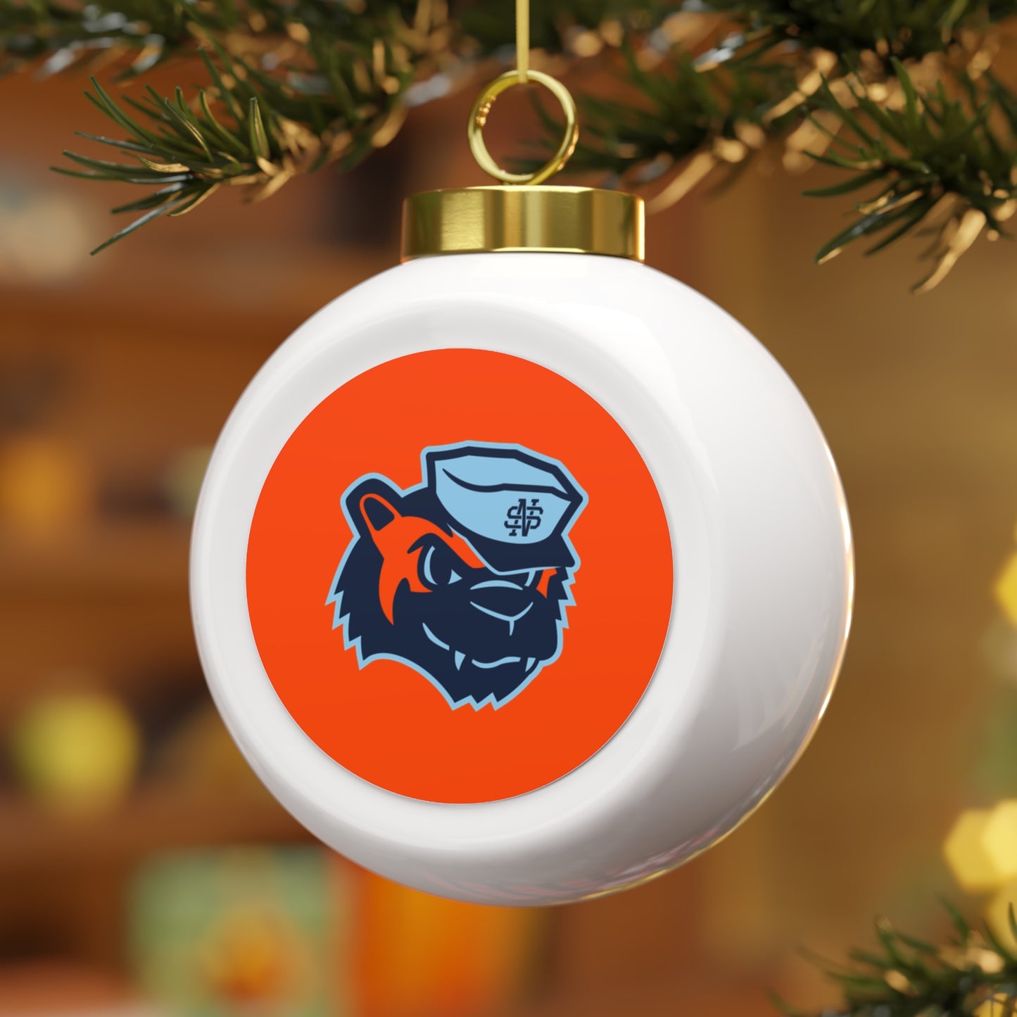 North Stafford Lacrosse Christmas Ball Ornament
