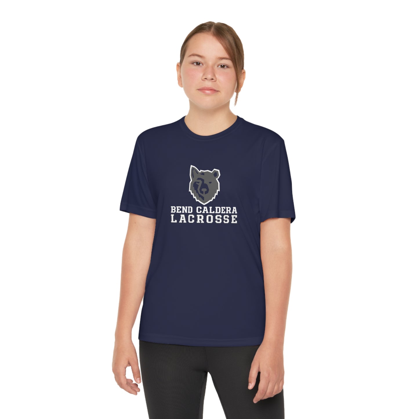 Youth Bend Caldera Lacrosse Sport-Tek Performance Tee