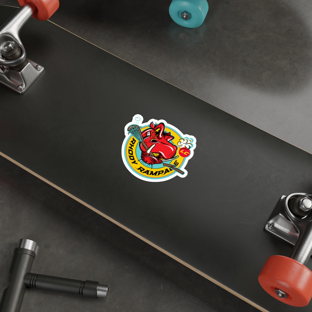 RI Rampage Die-Cut Stickers