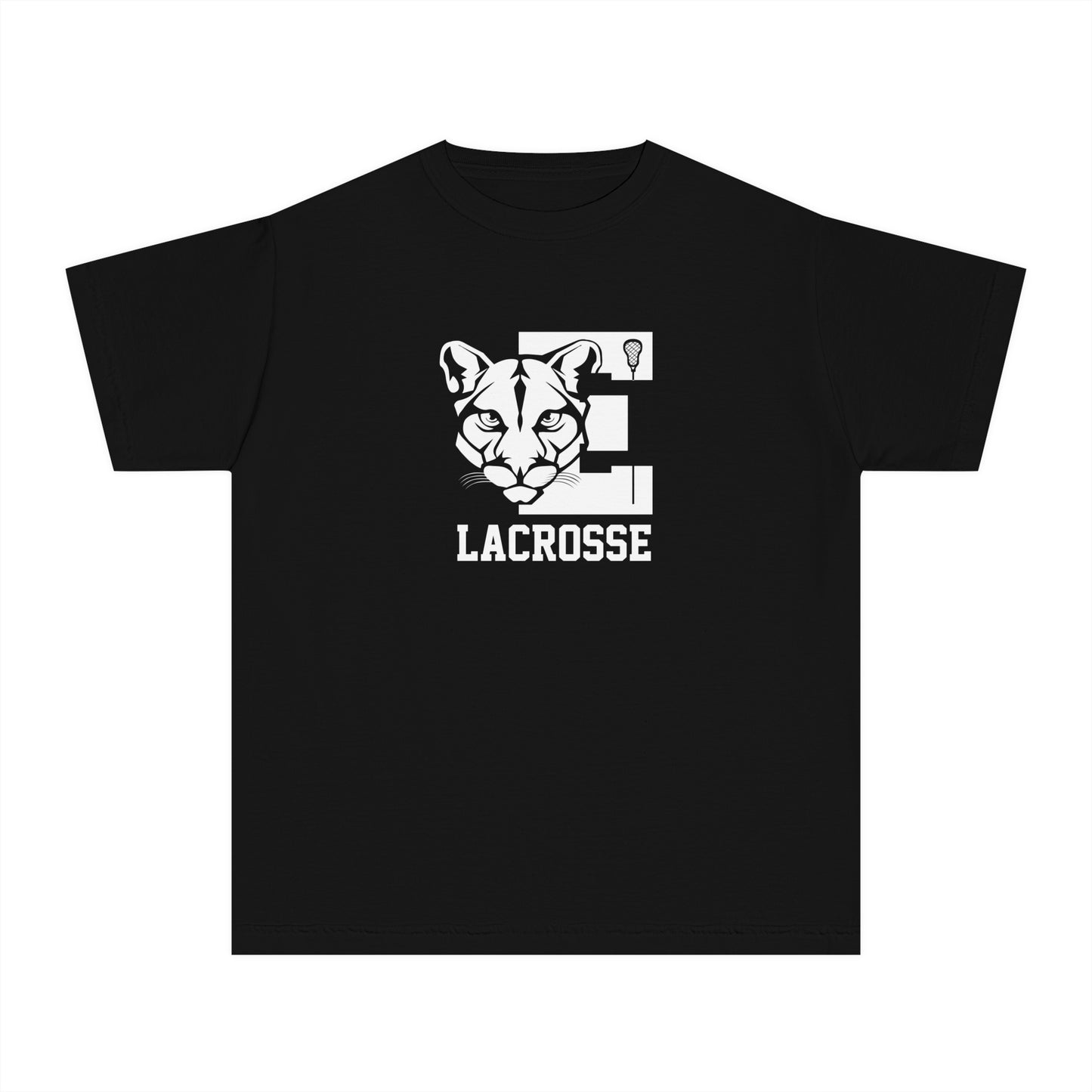 Youth Evergreen Lacrosse Comfort Colors Garment-Dyed T-Shirt