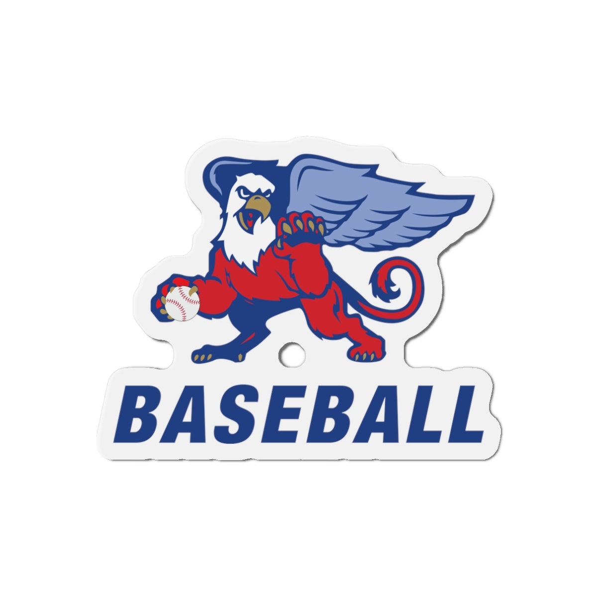 Los Alamitos High School Baseball Die-Cut Magnet