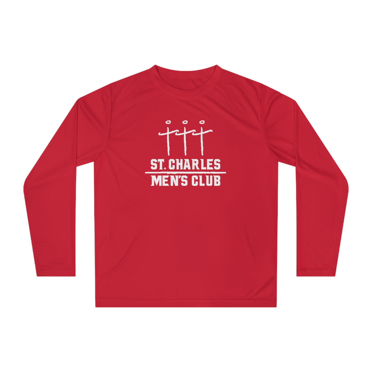 Adult St. Charles Club Team 365 Performance Long Sleeve Shirt