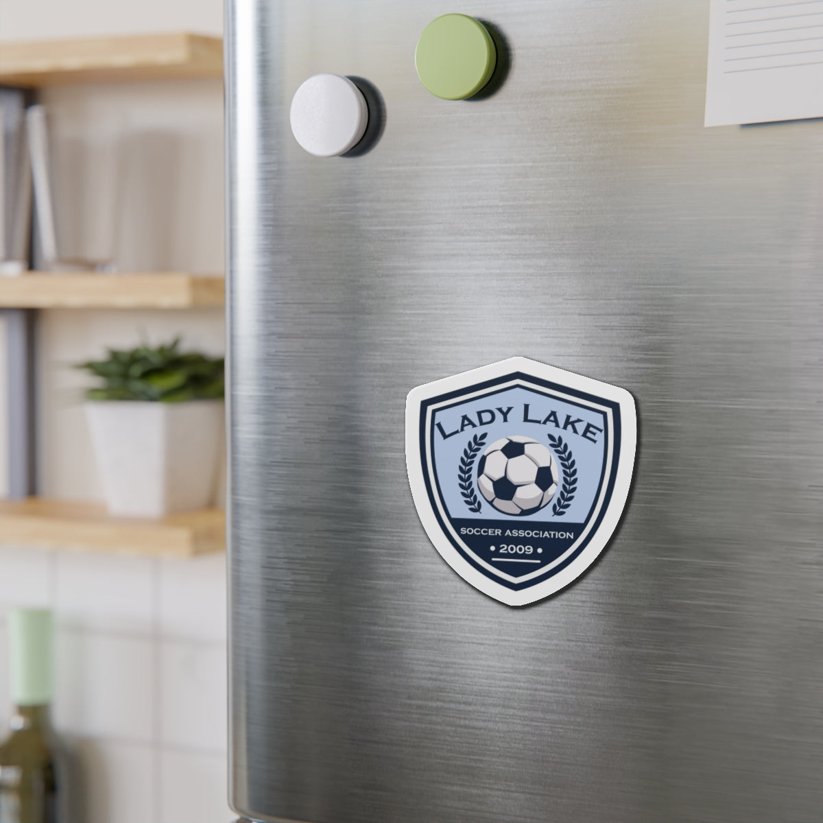 Lady Lake Soccer Association Die-Cut Magnet