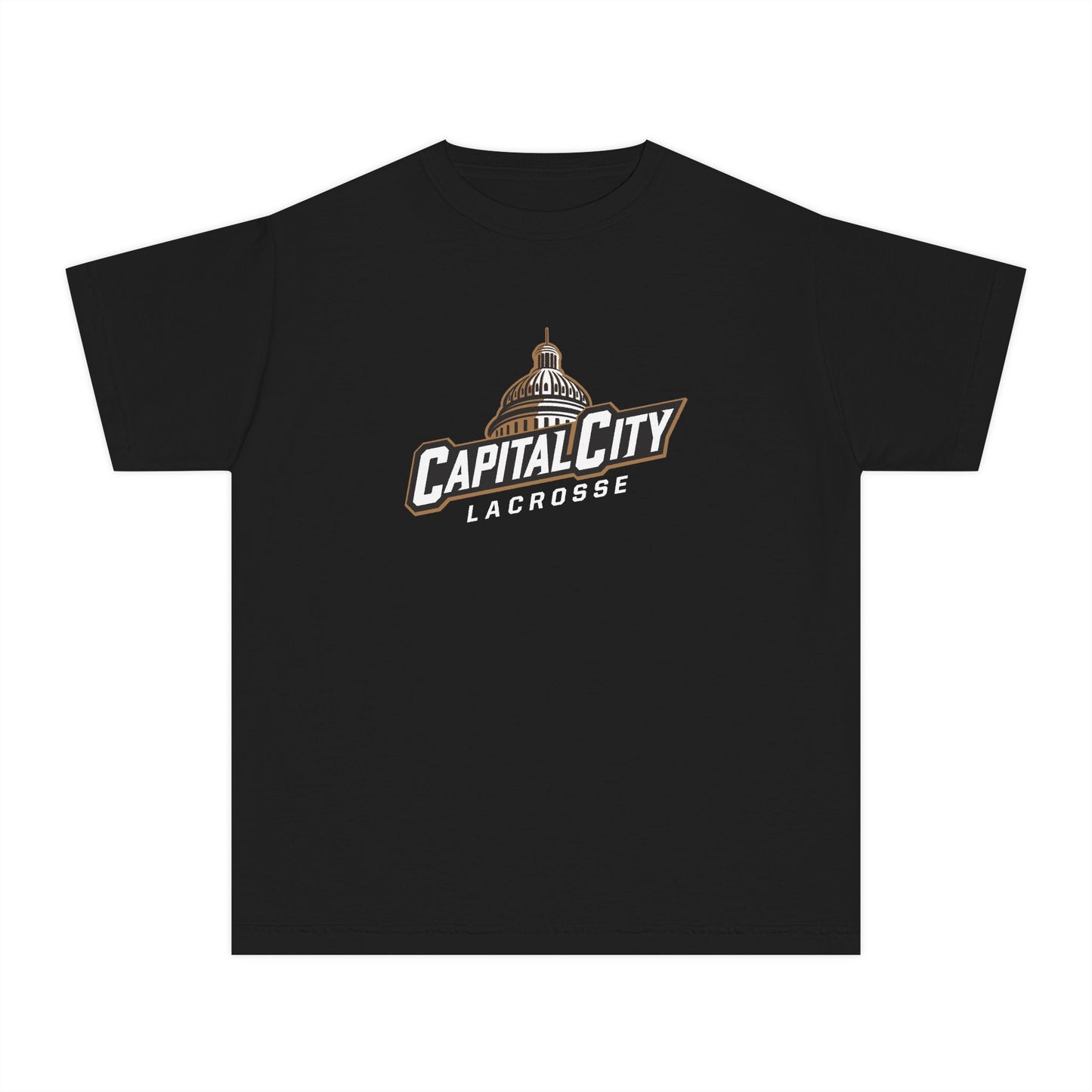 Youth Capital City Lacrosse Comfort Colors Garment Dyed T-Shirt