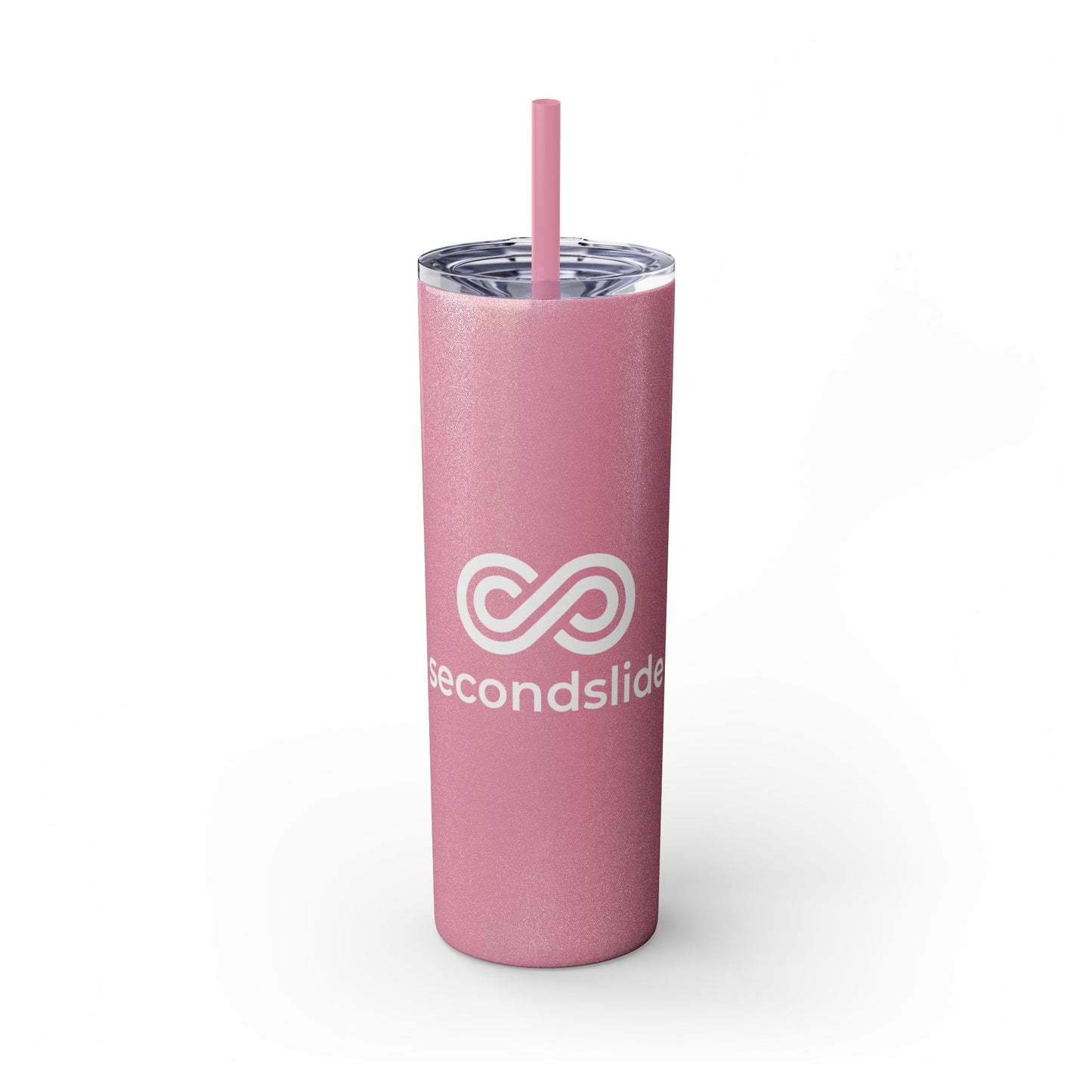 Secondslide Skinny Tumbler w/ Straw 20oz