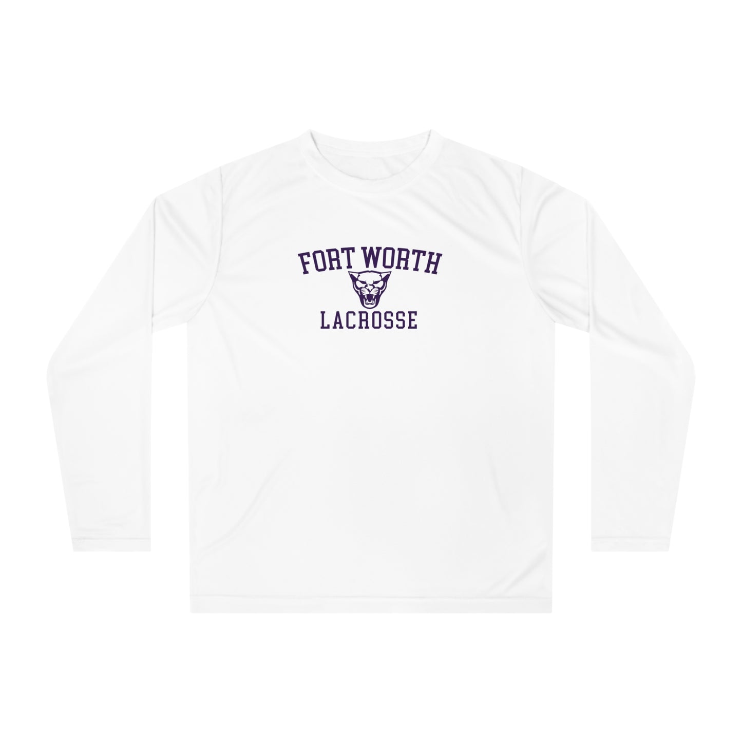 Adult Fort Worth Lacrosse Team 365 Performance Long Sleeve Shirt
