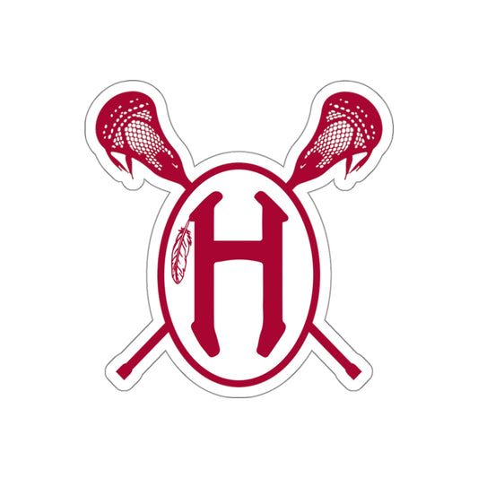 Hoboken Lacrosse Die-Cut Sticker