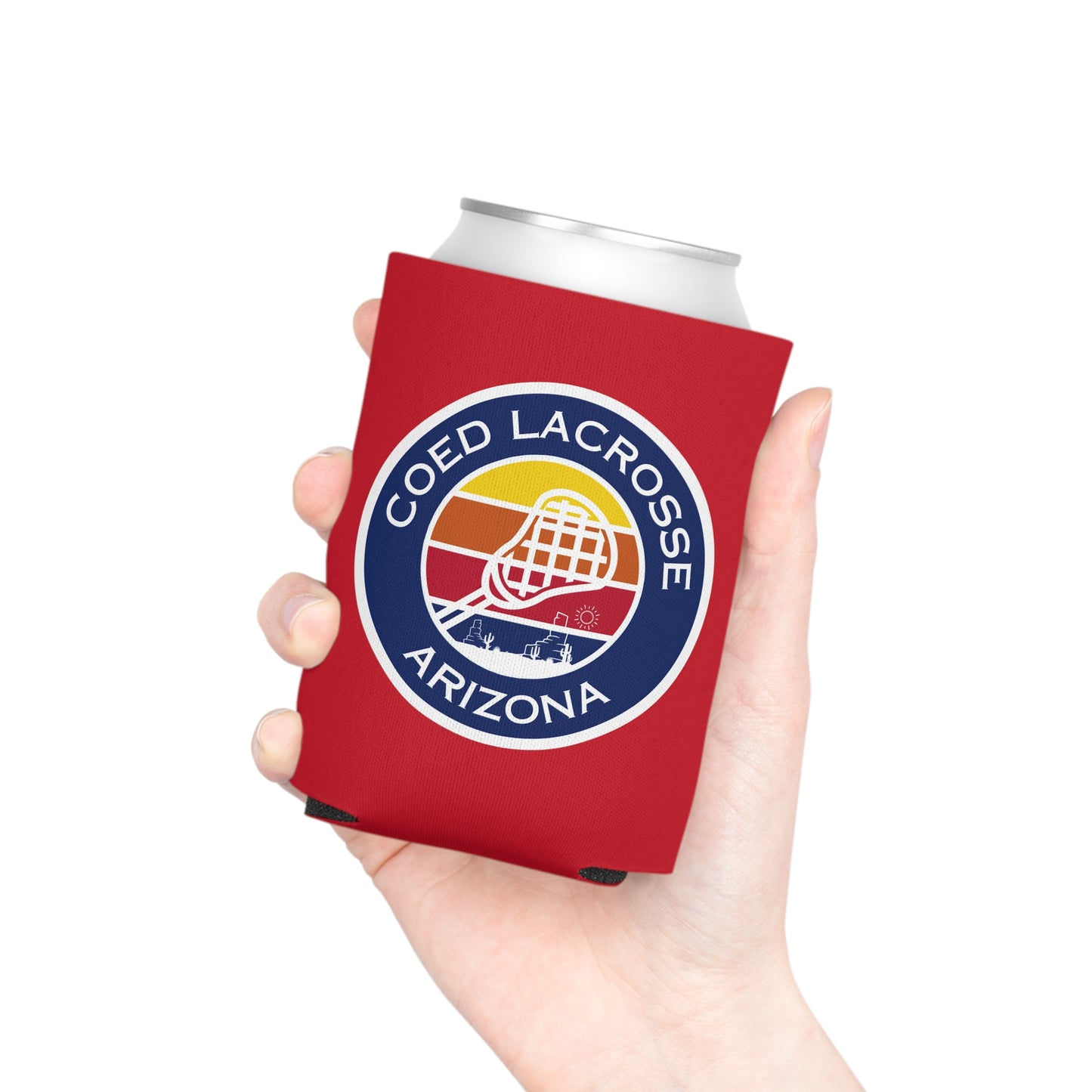 Coed Lacrosse Can Cooler (3-pack)