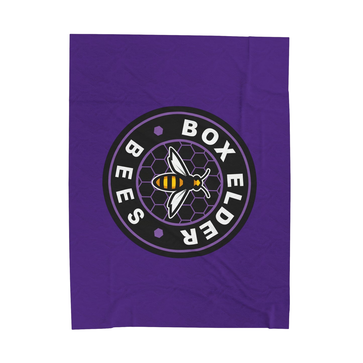 Box Elder Lacrosse Velveteen Plush Blanket