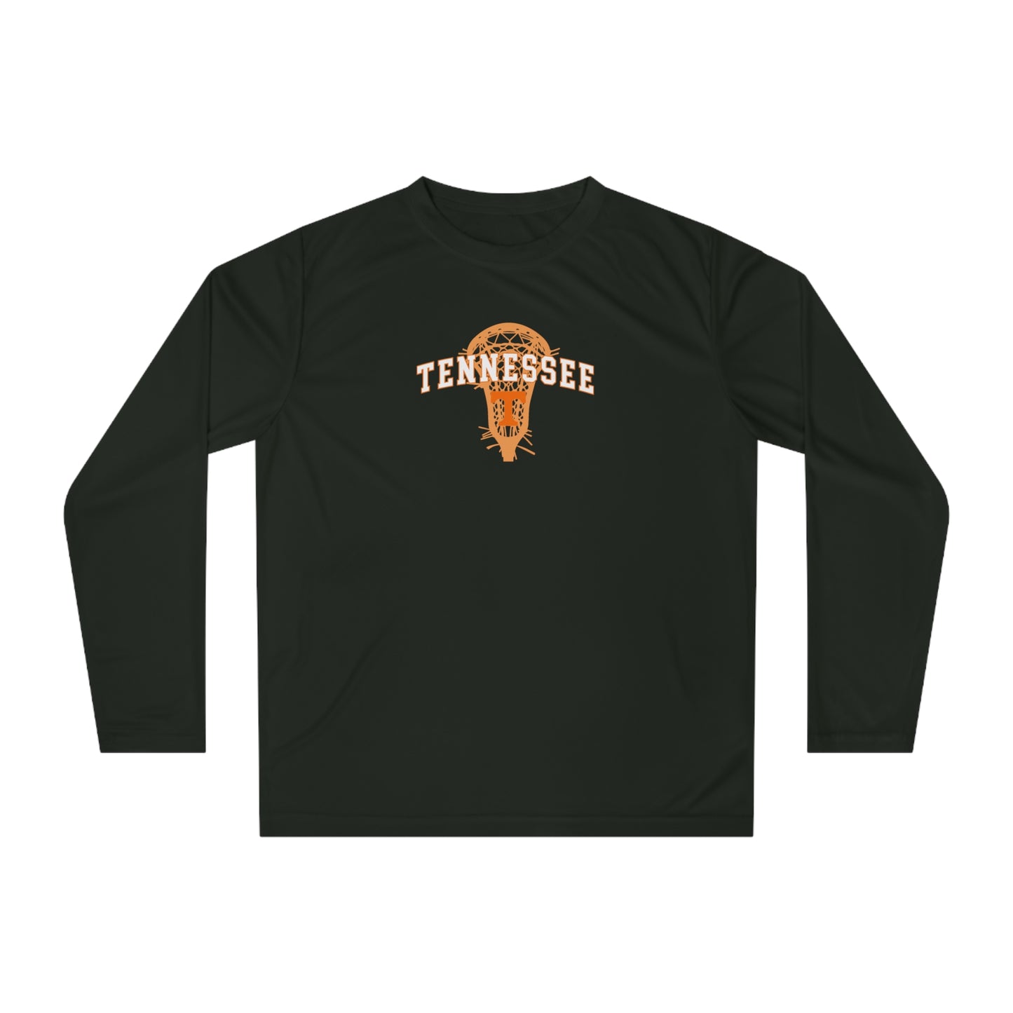 Adult Tennessee Lacrosse Performance Long Sleeve Shirt