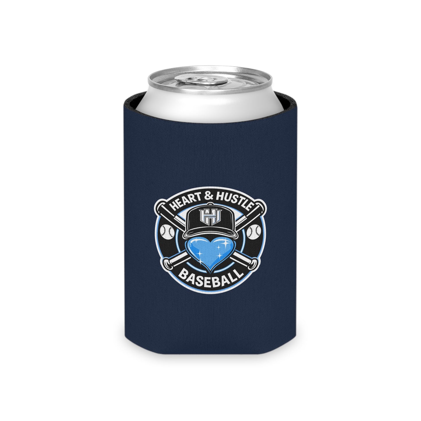 Heart and Hustle Baseball Can Cooler 3-pack