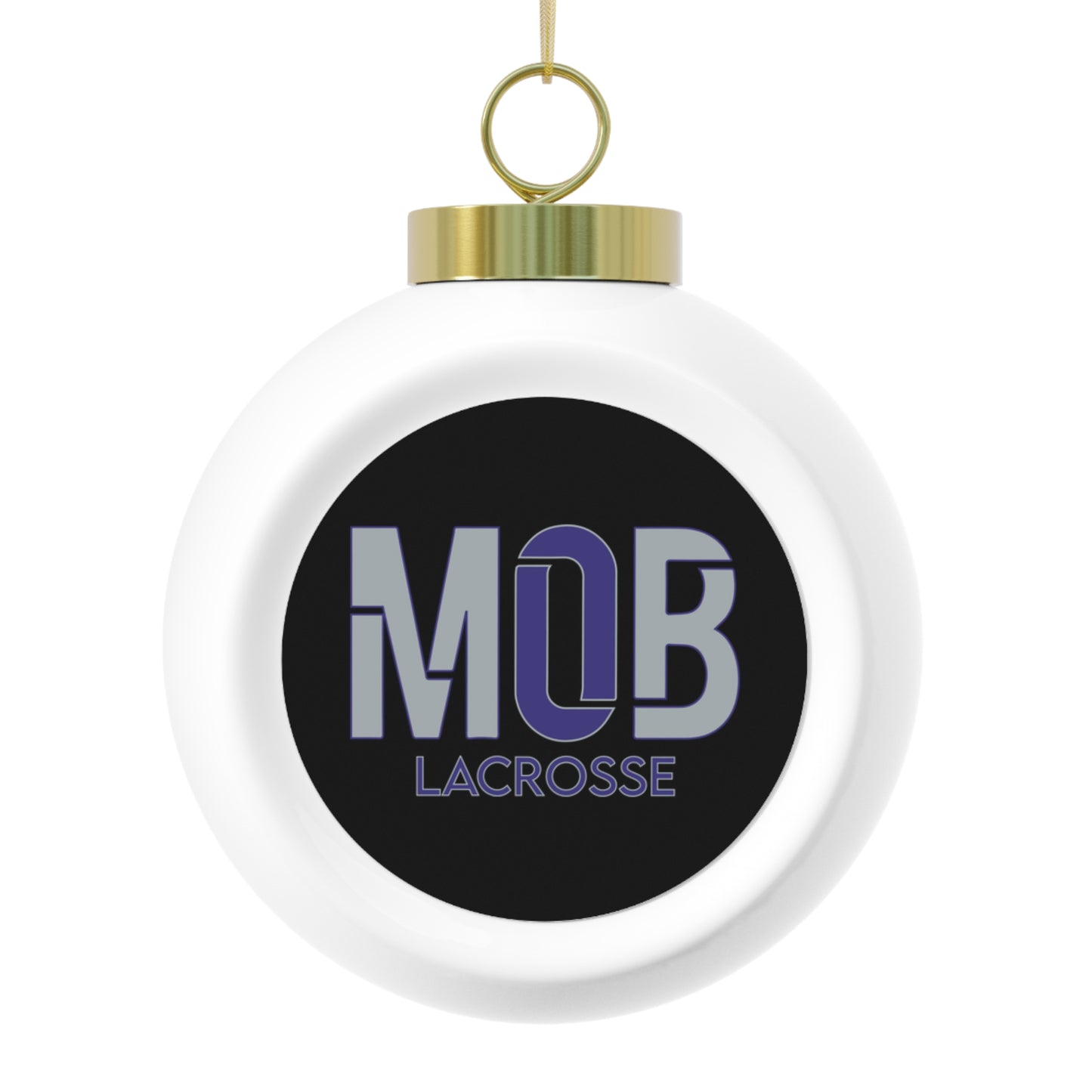 Rockslide Lacrosse Christmas Ball Ornament
