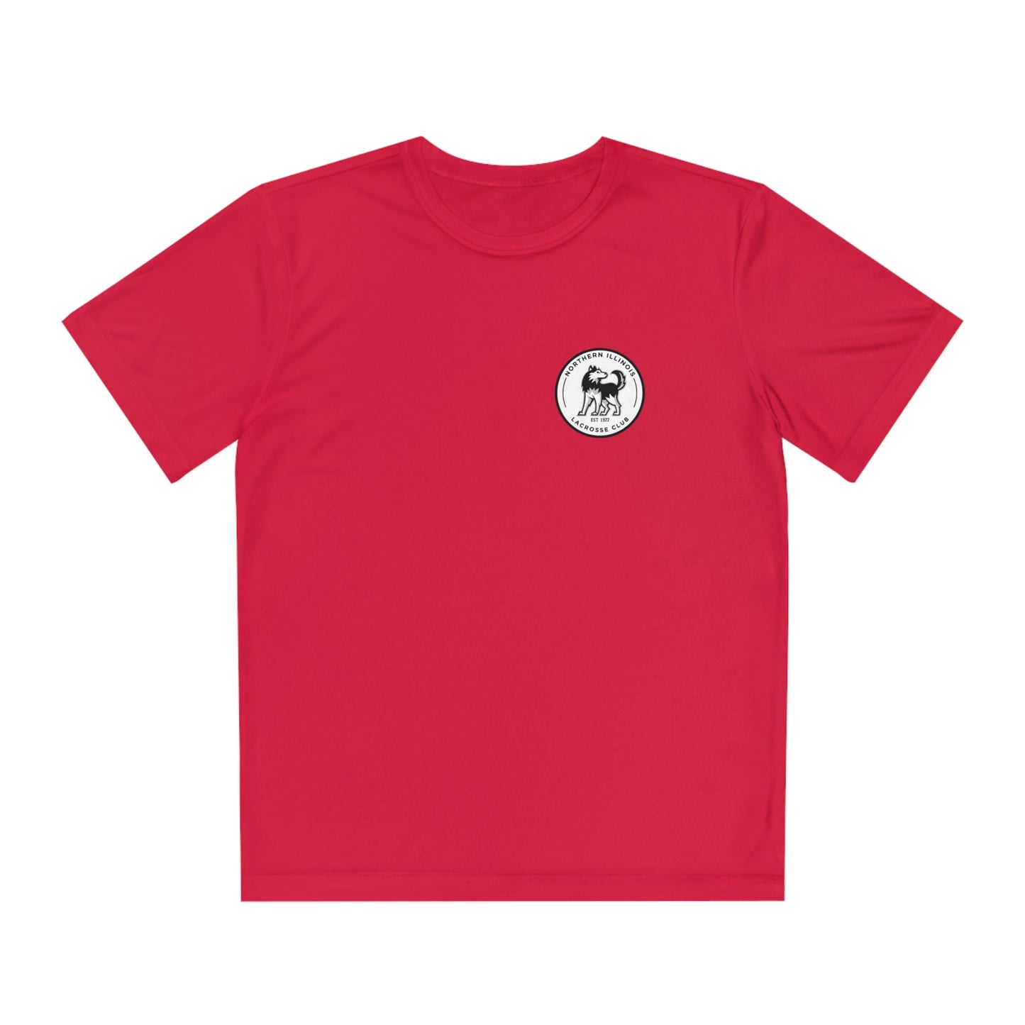 Youth NIU Lacrosse Sport-Tek Performance T-Shirt