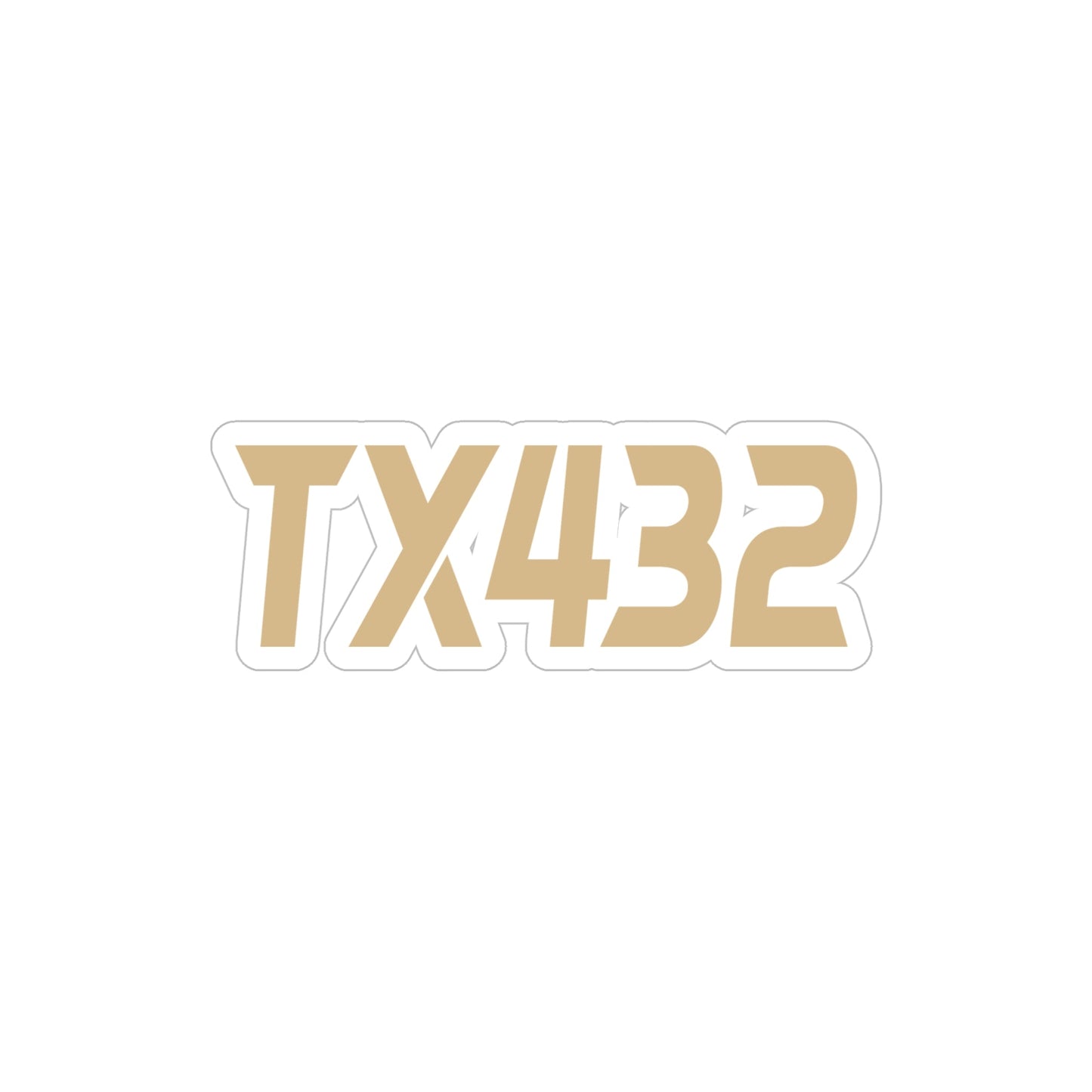 Die-Cut Transparent Outdoor Stickers 6X6