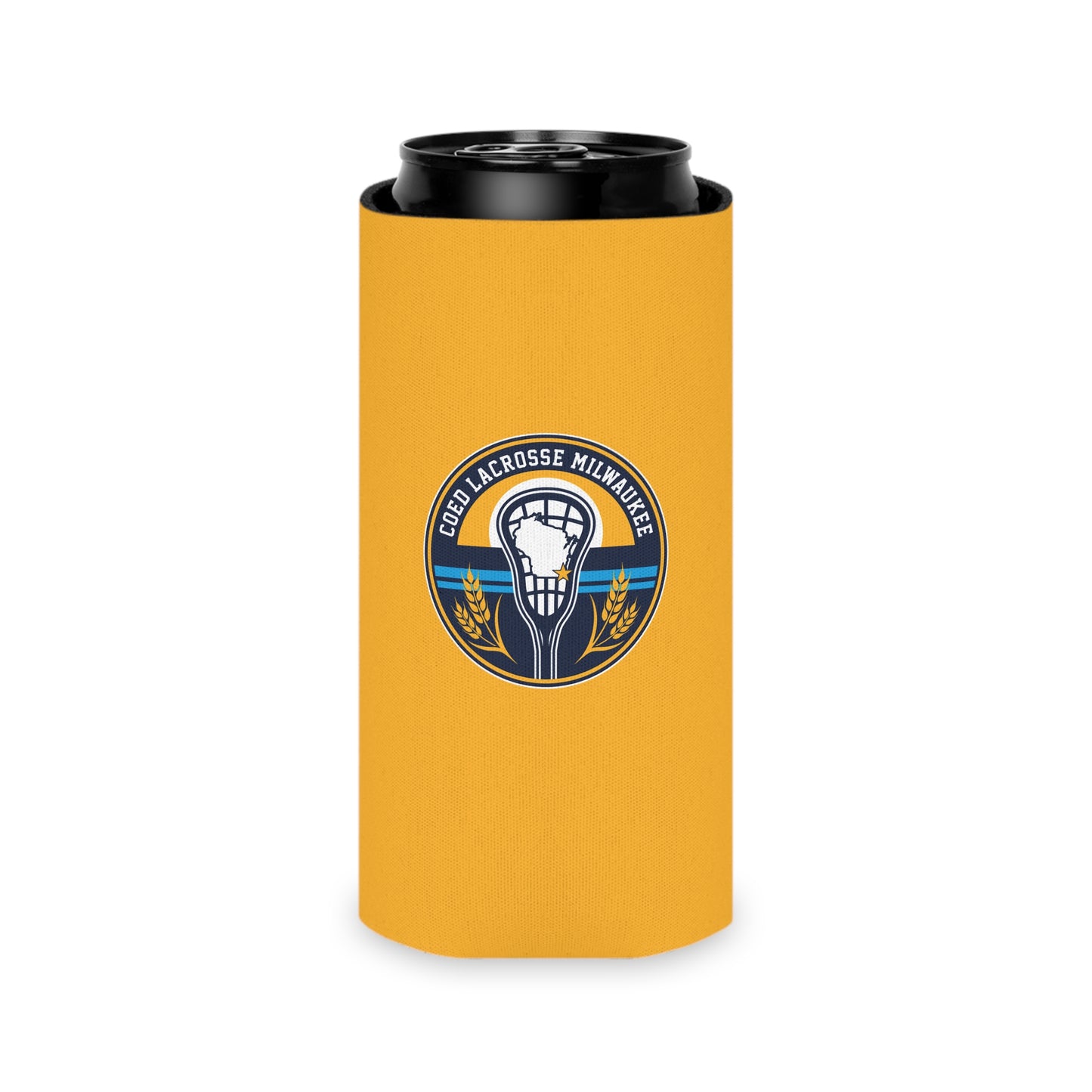 Milwaukee Coed Lacrosse Club Can Cooler 3-pack