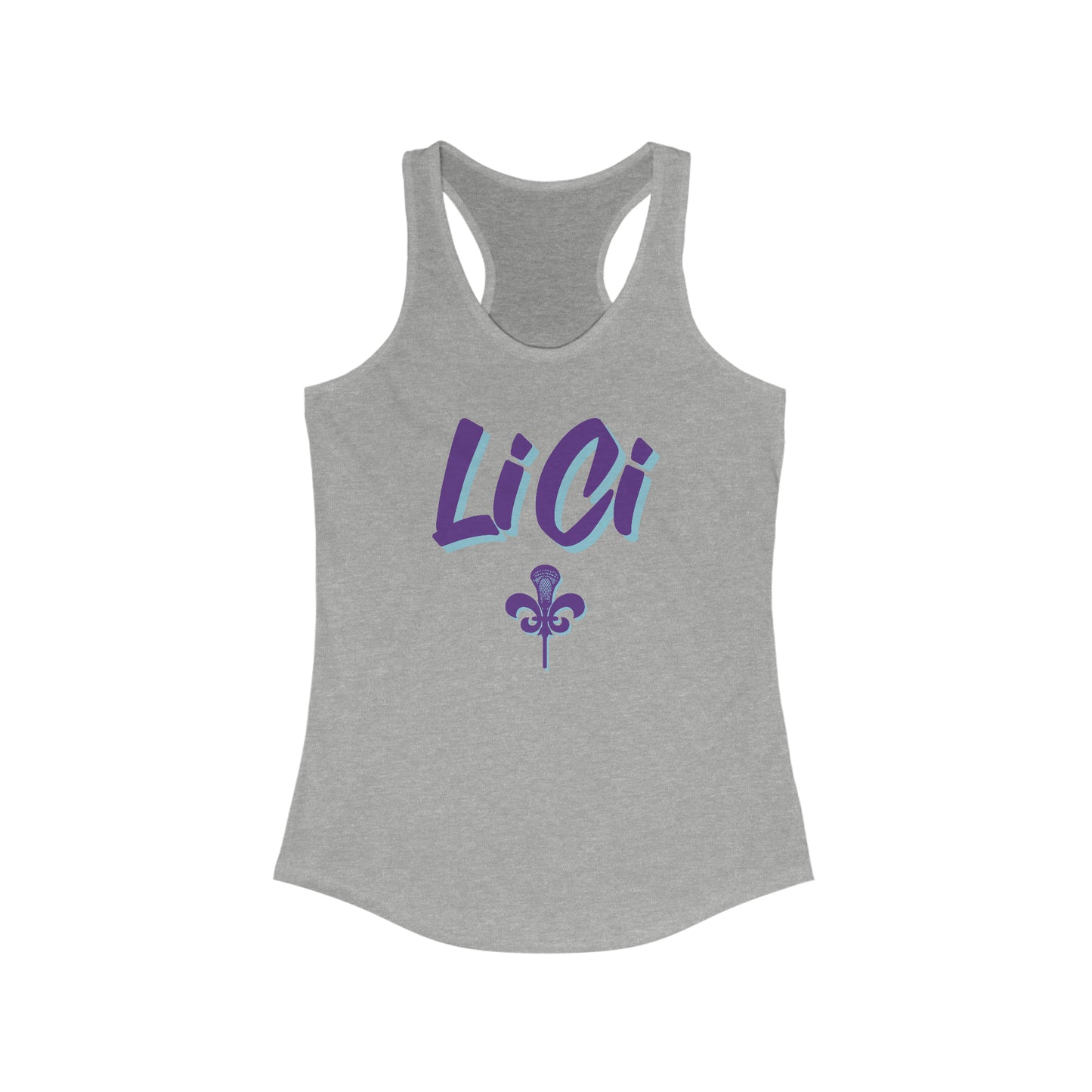 Women's Lilac City Lacrosse Next Level Racerback Tank