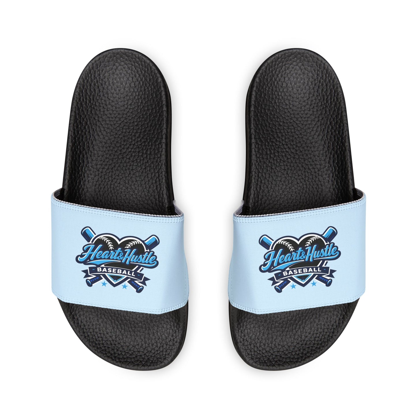 Youth Heart and Hustle Baseball Slide Sandals