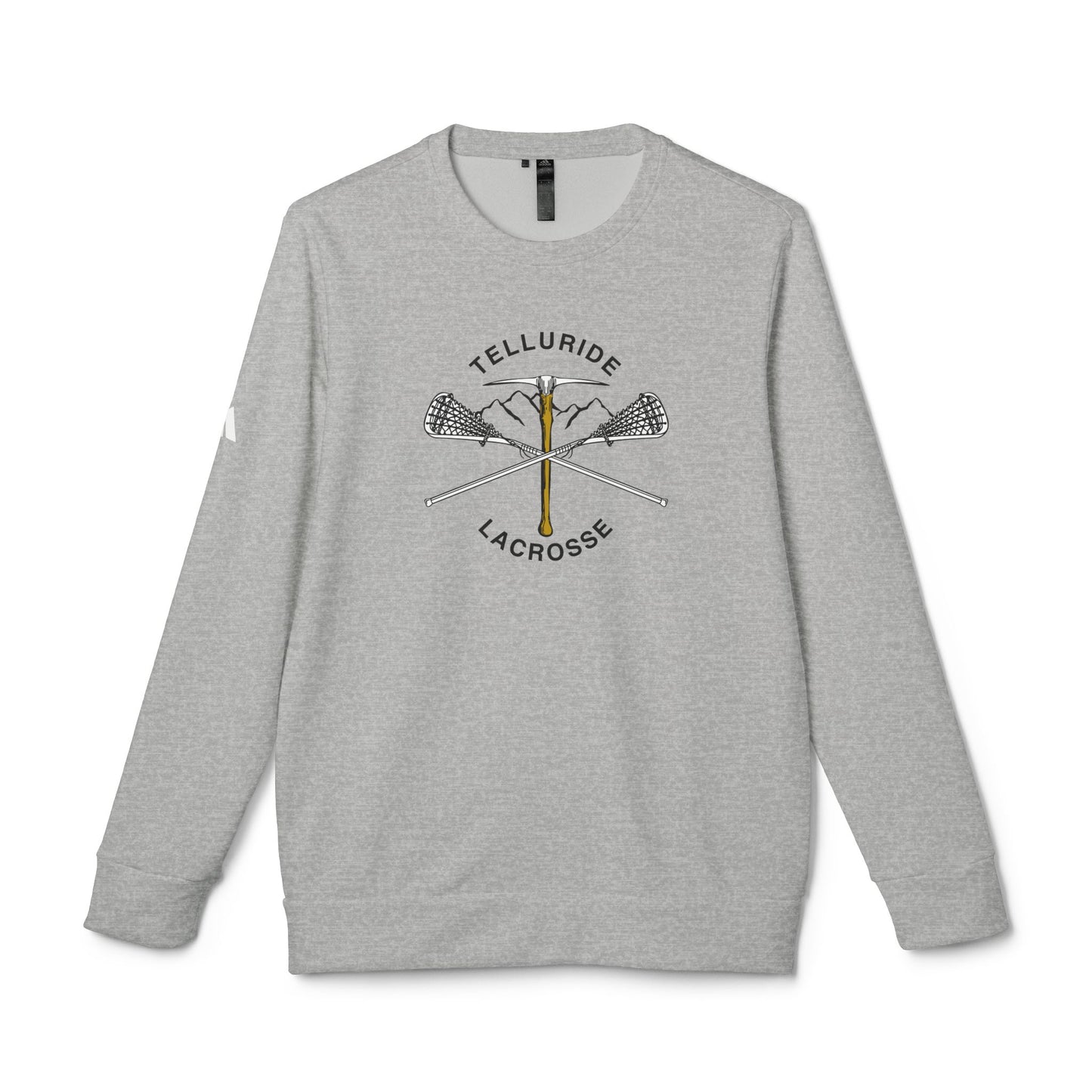 Adult Telluride Lacrosse Adidas Fleece Crewneck Sweatshirt