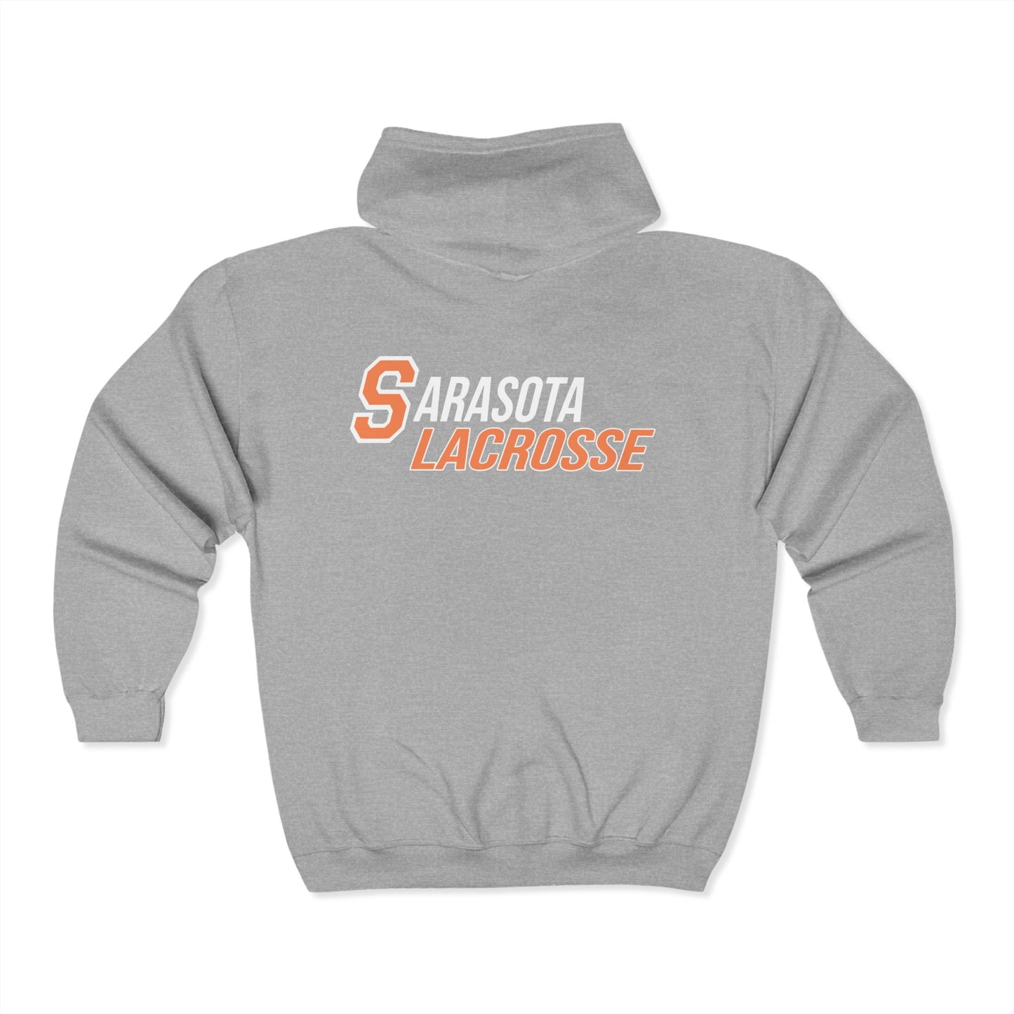 Adult Sailors Lax Heavy Blend Full Zip Hoodie