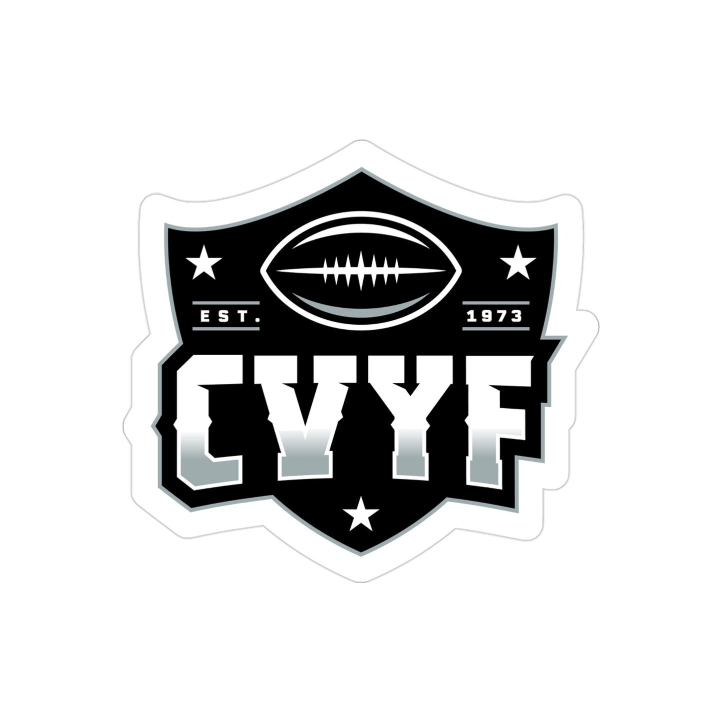 CVYF Transparent Die-Cut Outdoor Sticker
