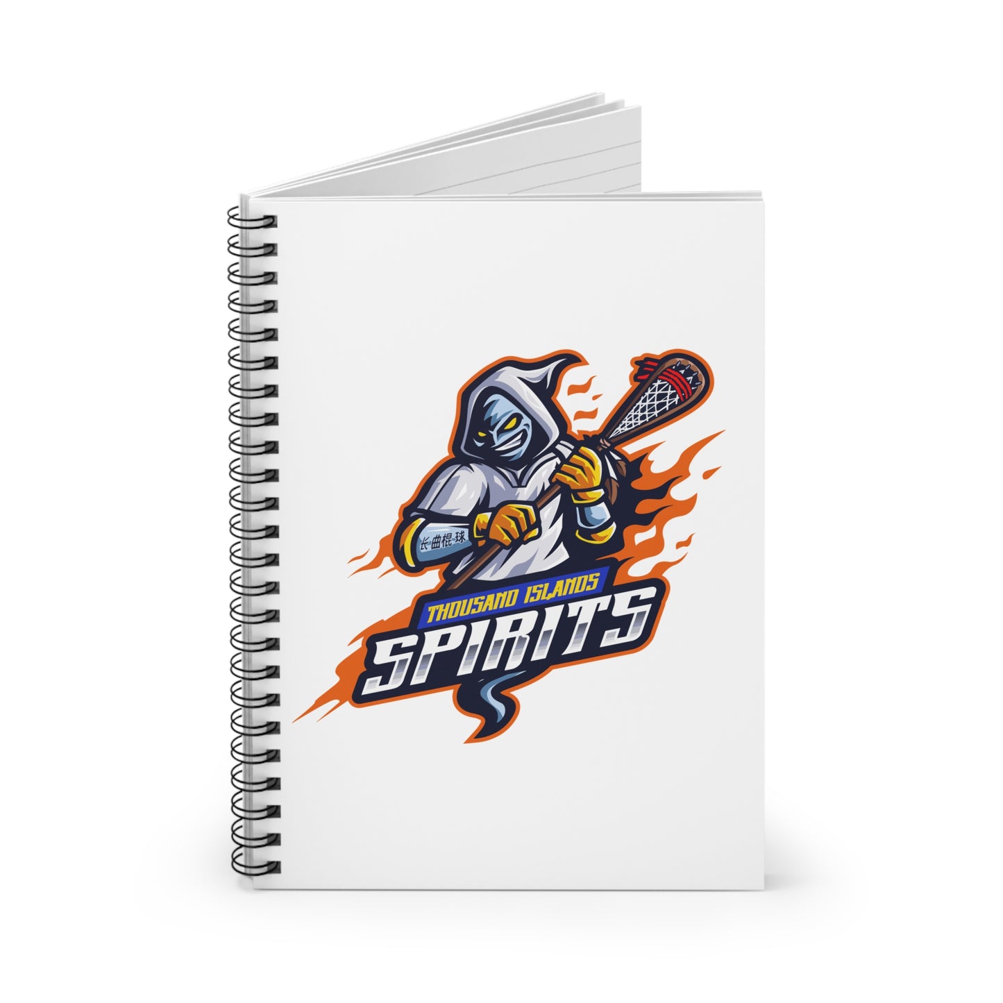 Thousand Islands Spirits Spiral Notebook - Ruled Line (8" x 6")