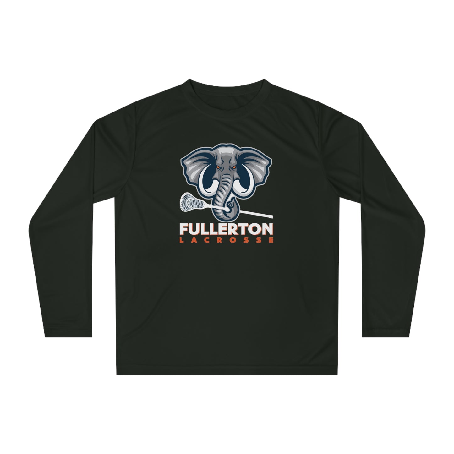 Adult CSUF Lacrosse Team 365 Performance Long Sleeve