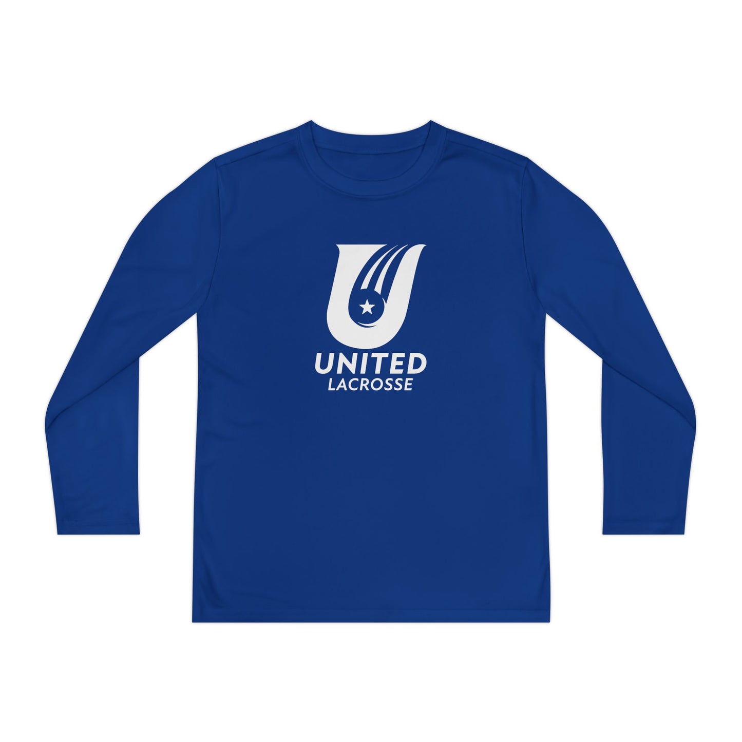 Youth United Lacrosse Sport-Tek Performance Long Sleeve Shirt