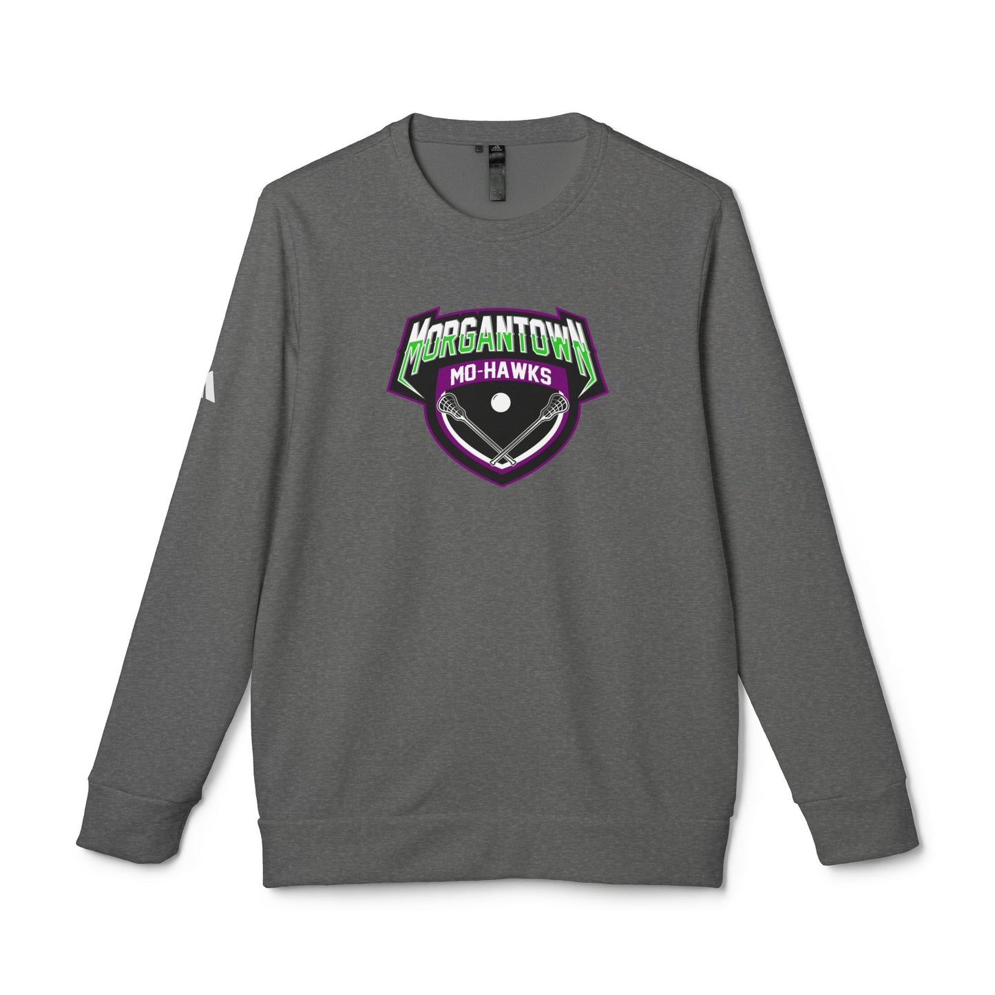 Adult Morgantown Youth Lacrosse Adidas Fleece Crewneck