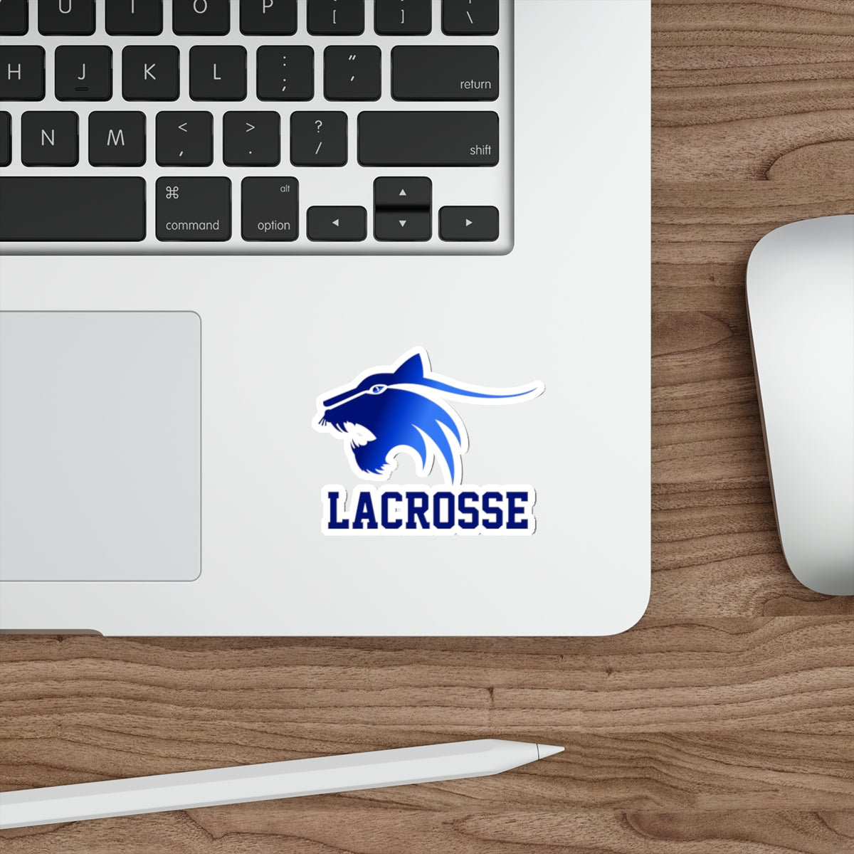 Springdale Wildcats Lacrosse Die-Cut Sticker