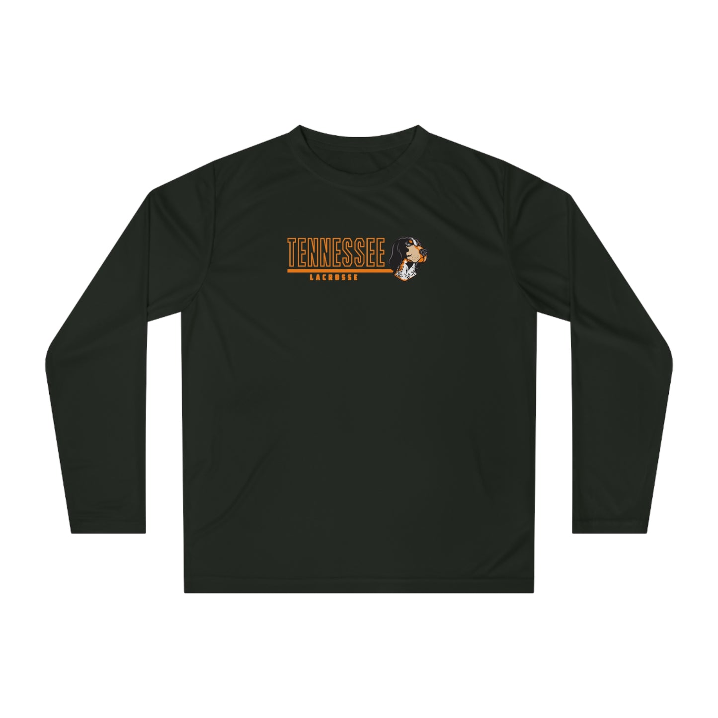 Adult Tennessee Lacrosse Performance Long Sleeve Shirt