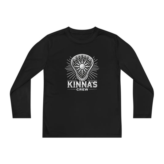 Youth Kinna's Crew Sport-Tek Performance Long Sleeve Shirt