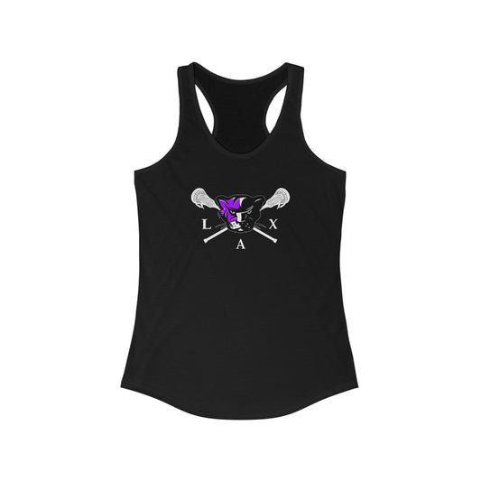 Women's LaxCats Next Level Racerback Tank