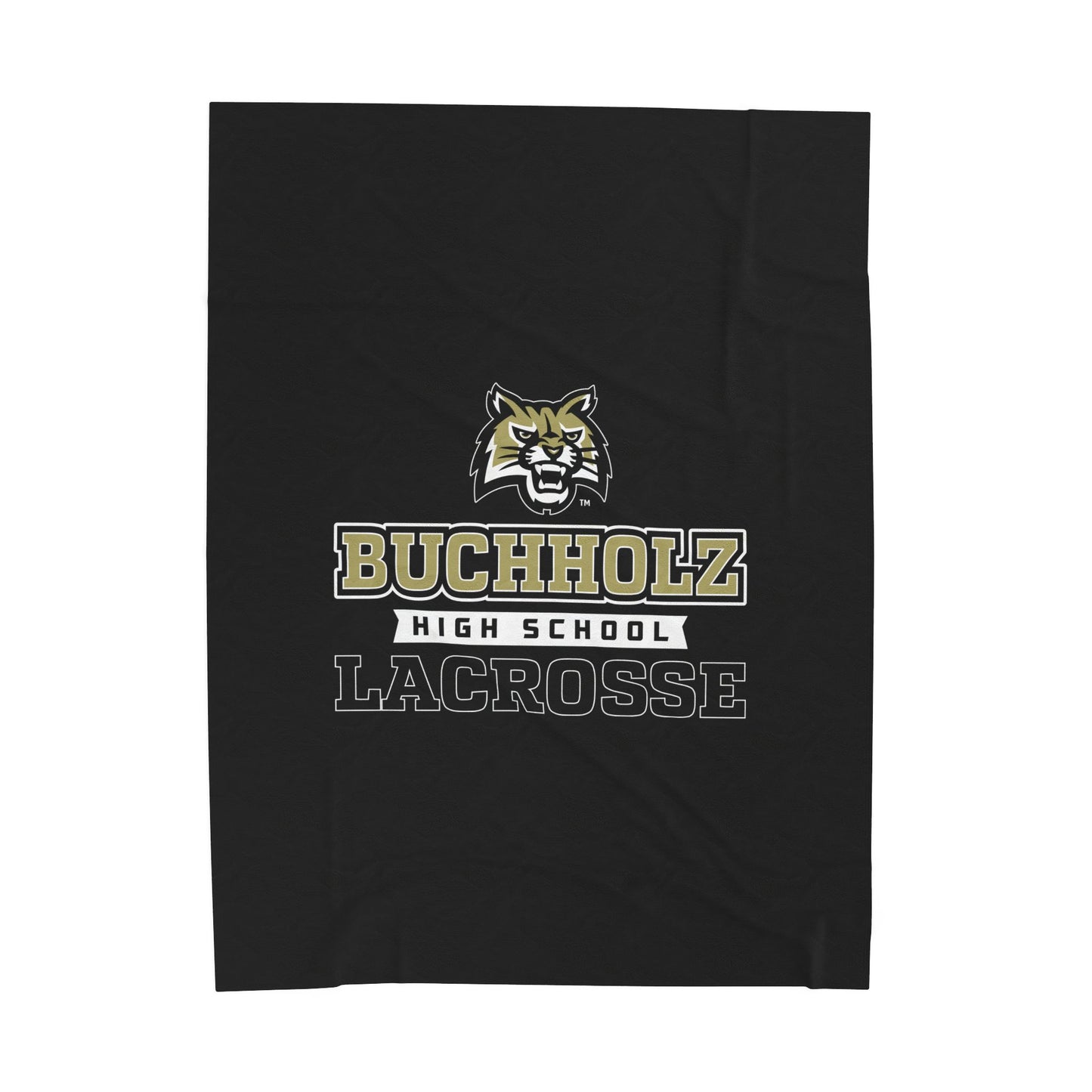 Buchholz Lacrosse Velveteen Plush Blanket (60" x 80")