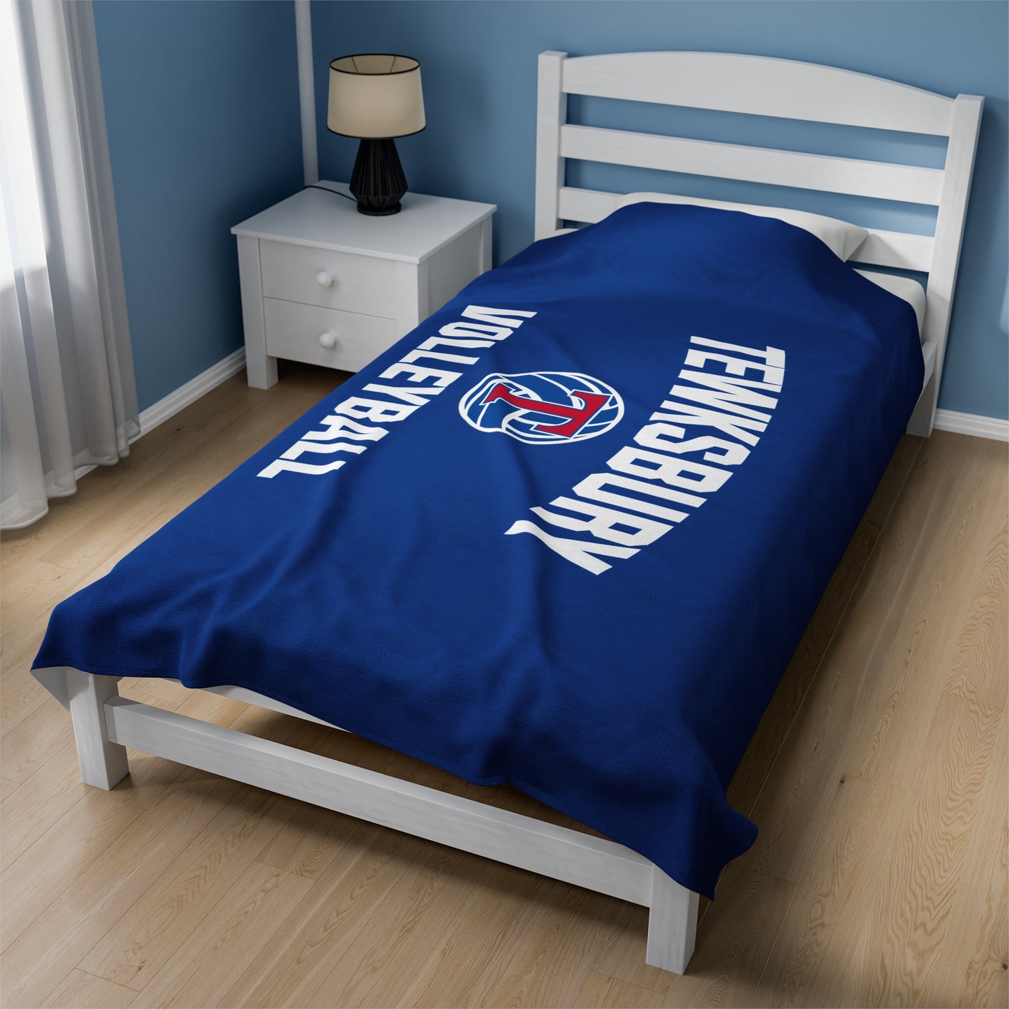 Tewksbury Volleyball Velveteen Plush Blanket (60" x 80")