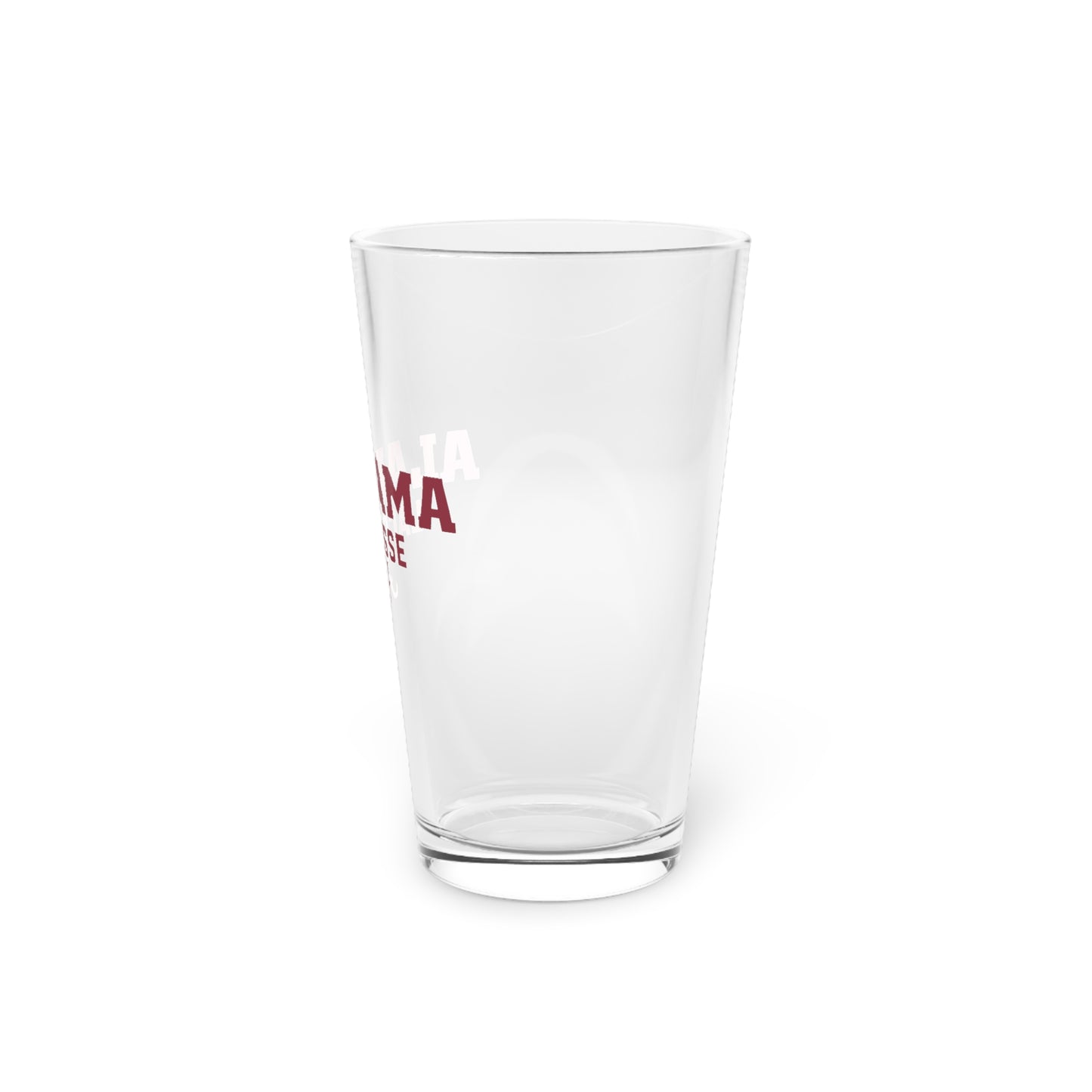 Alabama Lacrosse Club Pint Glass (16oz)