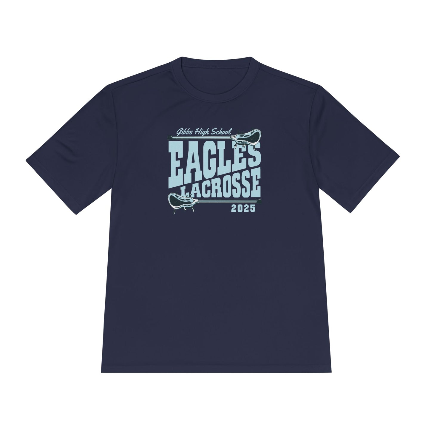 Adult Gibbs Lacrosse Sport-Tek Performance Tee