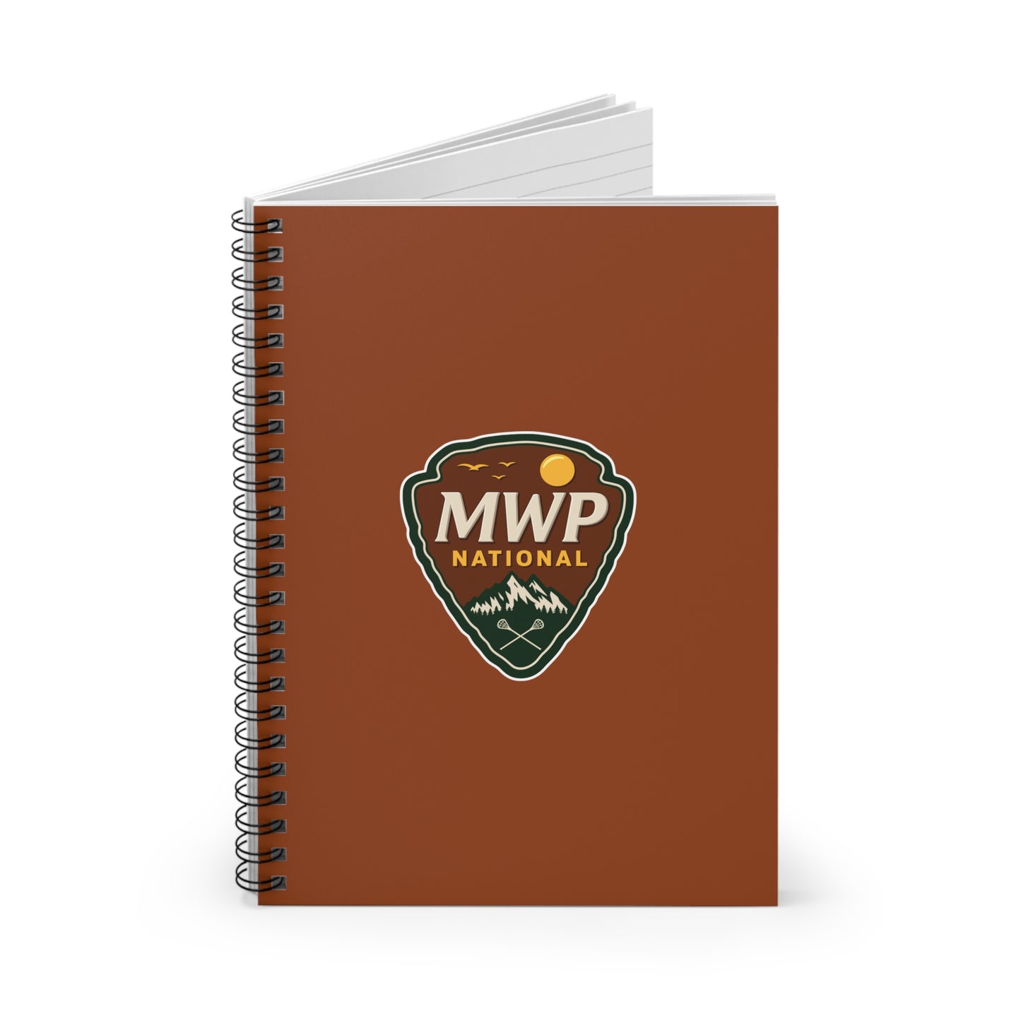 MWP National Spiral Notebook - Ruled Line (8" x 6")