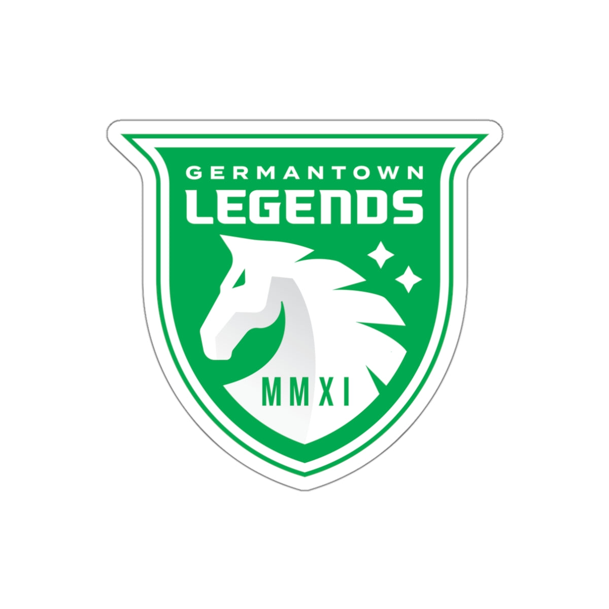 Germantown Legends Co. Die-Cut Sticker