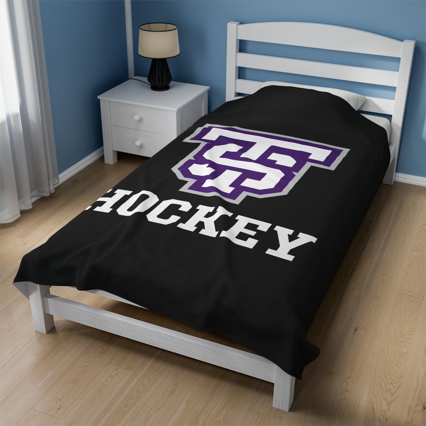UST Club Hockey Velveteen Plush Blanket (60" x 80")