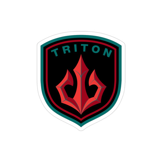 Tacoma Triton Transparent Die-Cut Outdoor Sticker