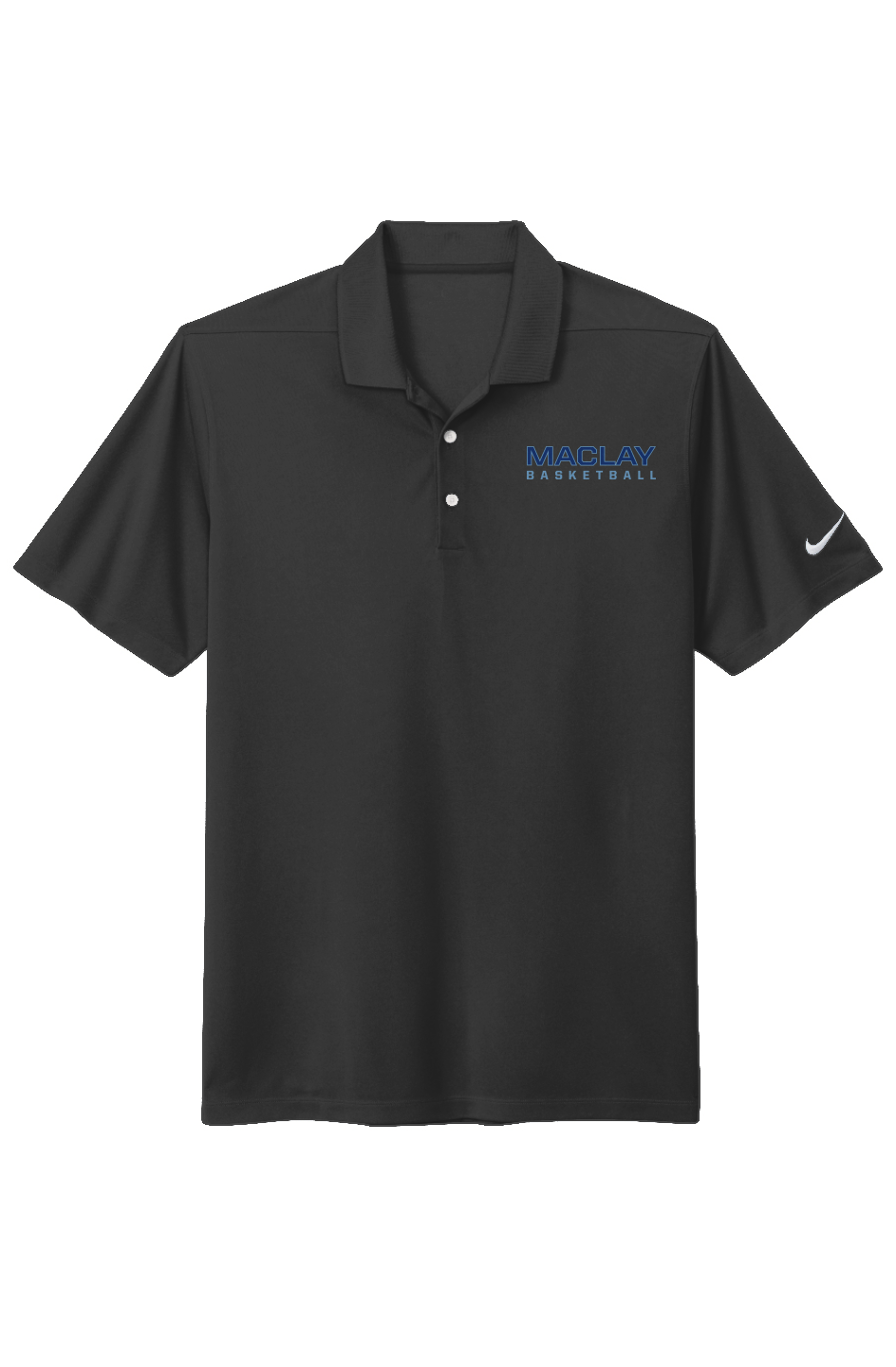Adult Maclay Basketball Nike Dri-FIT Micro Pique 2.0 Polo