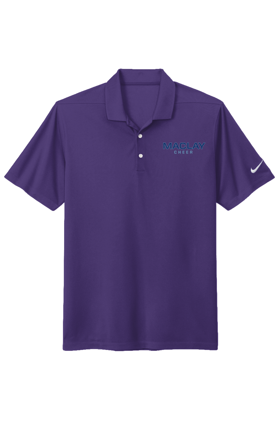 Adult Maclay Cheer Nike Dri-FIT Micro Pique 2.0 Polo