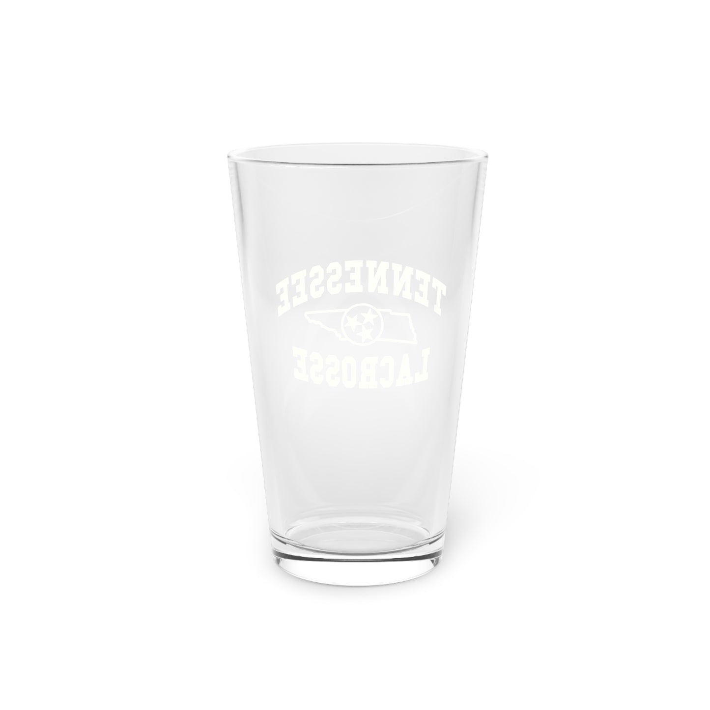 Tennessee Lacrosse Pint Glass (16oz)