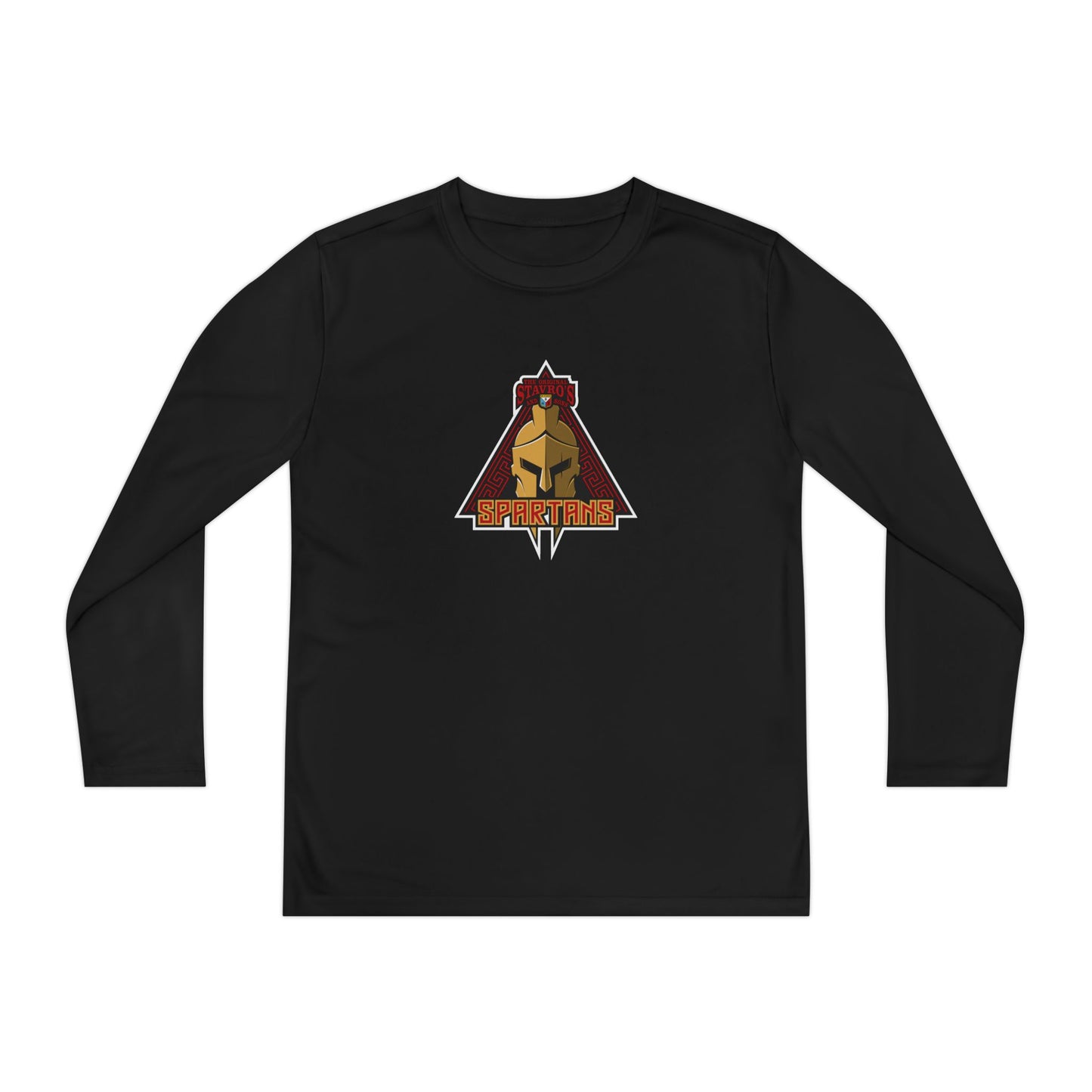 Youth Spartans Sport-Tek Performance Long Sleeve Shirt