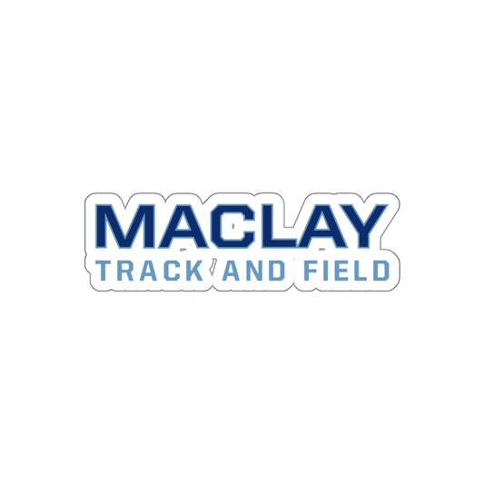 Maclay Track & Field Die-Cut Outdoor Sticker (3"x3")
