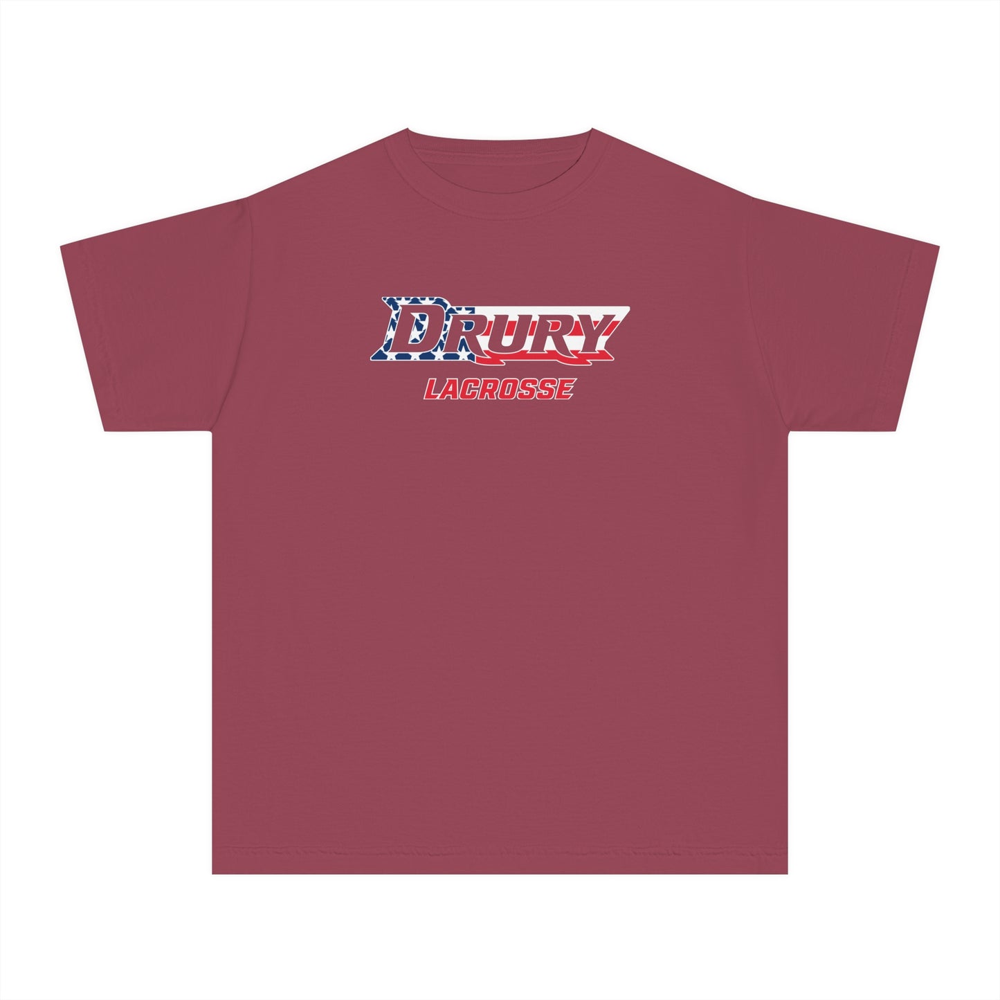 Youth Drury Lacrosse Garment Dyed T-Shirt