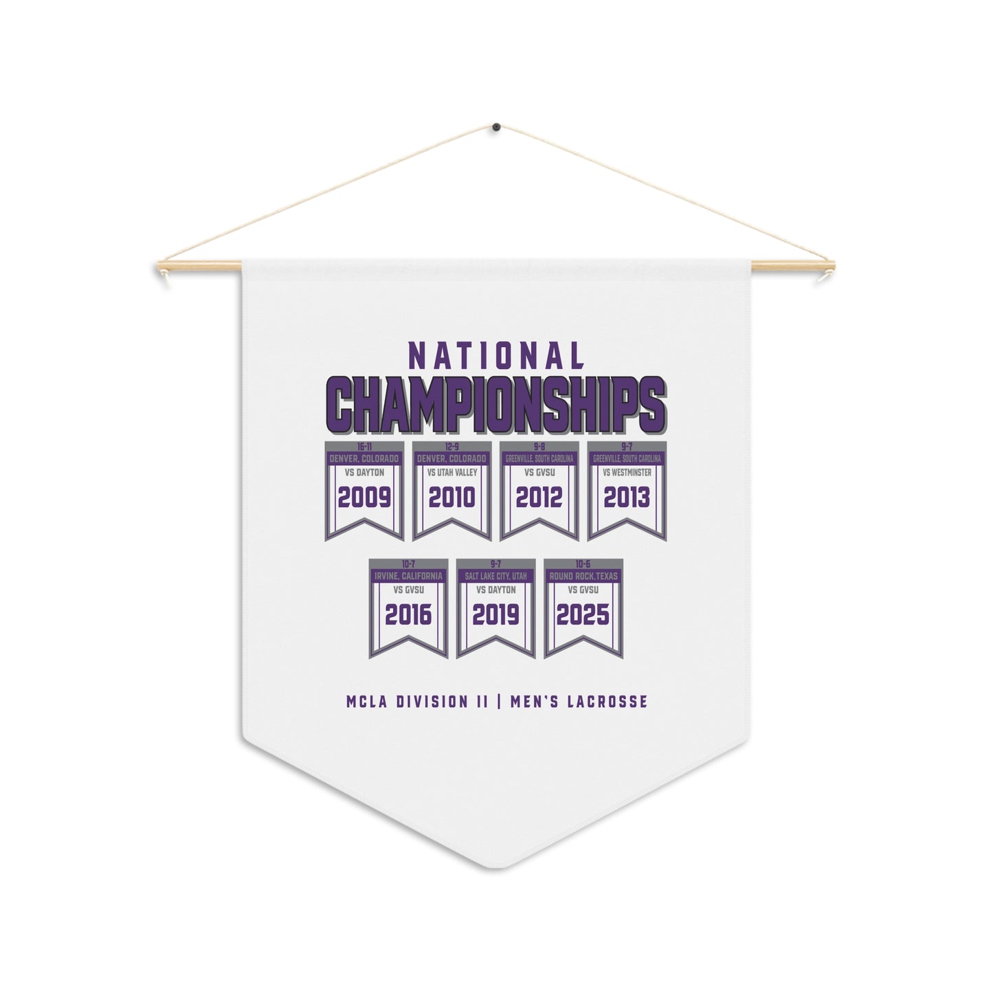 UST Lacrosse Pennant