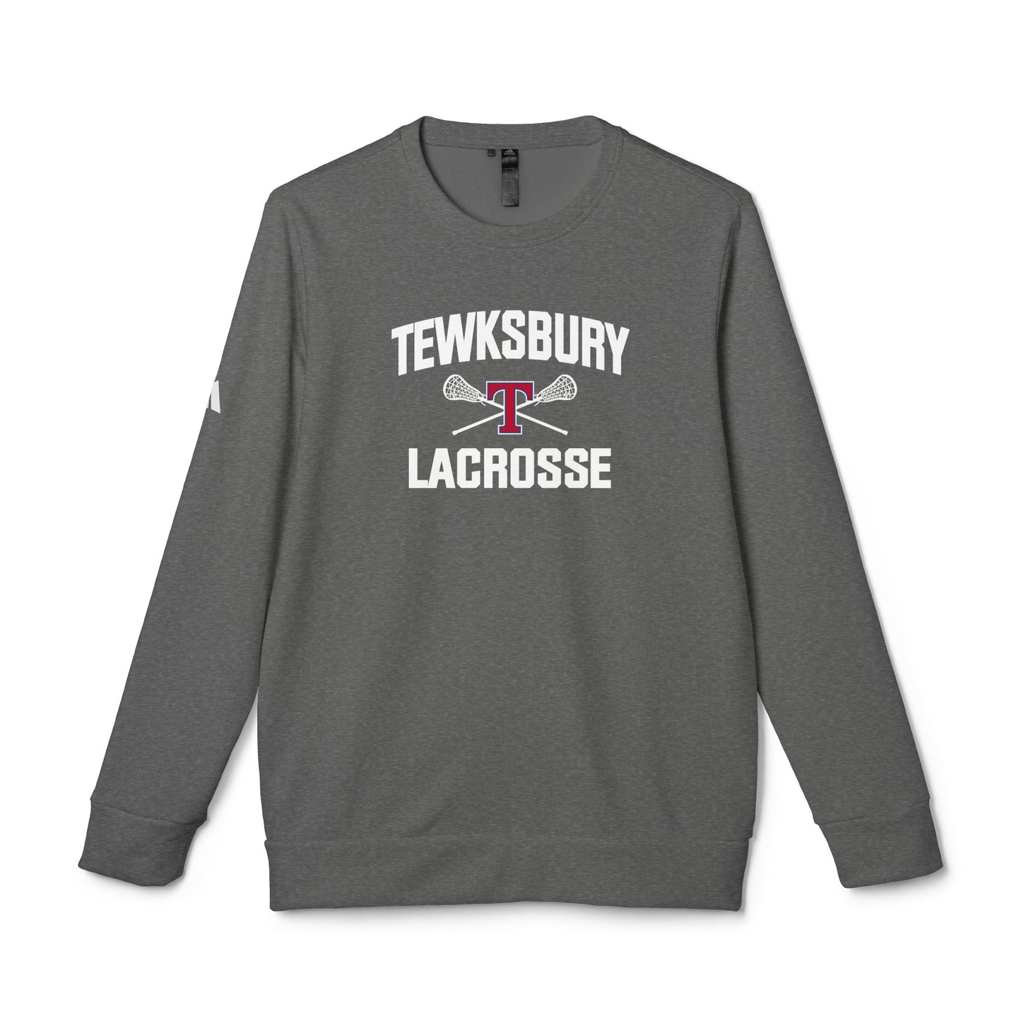 Adult TMHS Lacrosse Adidas Fleece Crewneck Sweatshirt